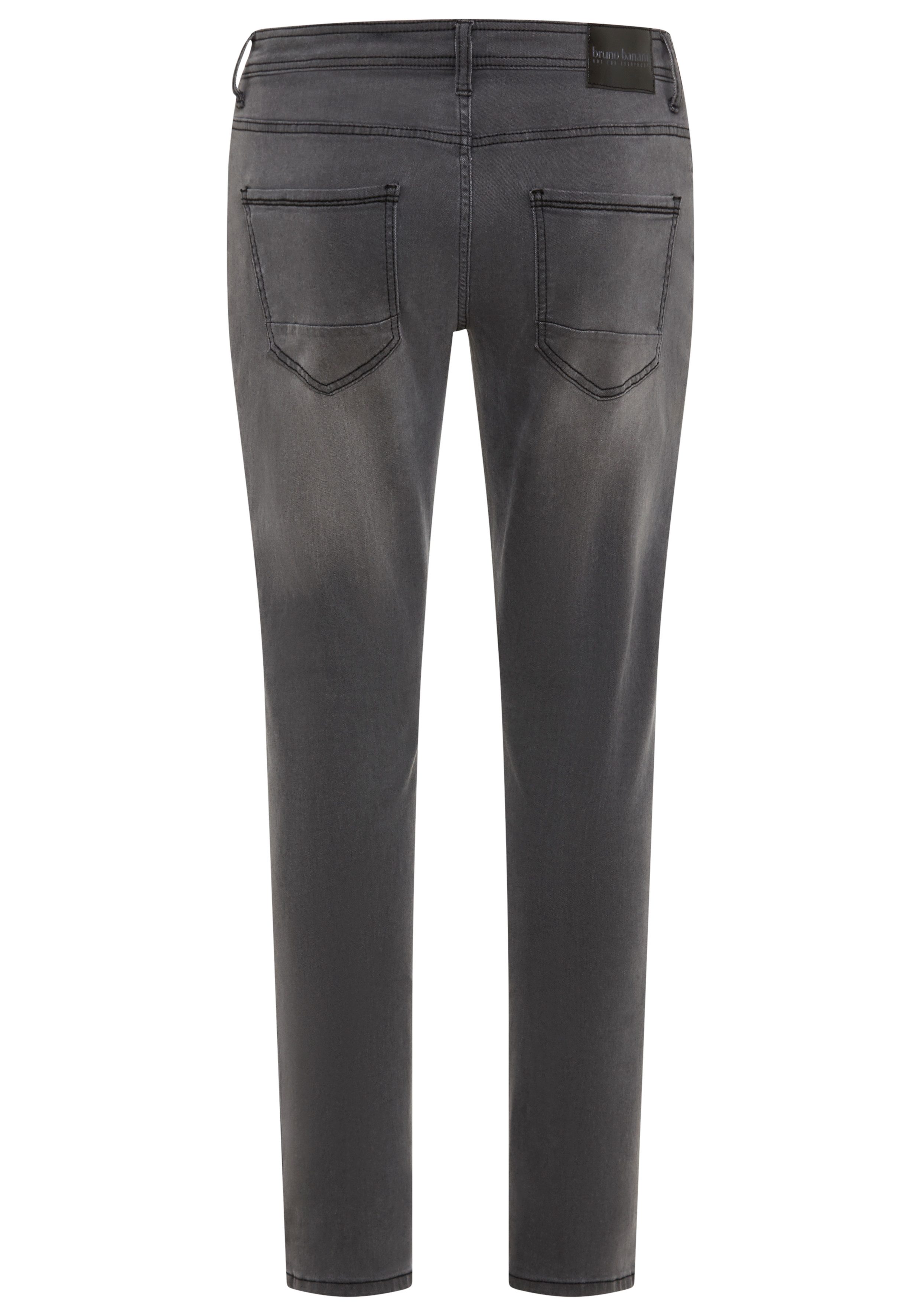 Bruno Banani Slim fit jeans Grady smalle pasvorm, lage taillehoogte, met steekzakken