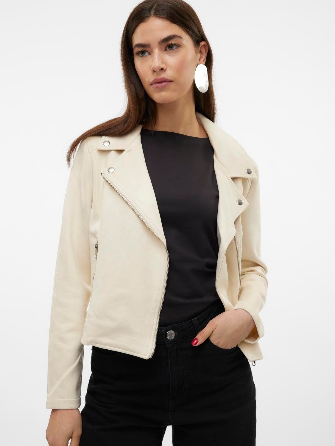 Vero Moda Imitatieleren jack VMJOSE SHORT FAUX SUEDE JACKET NOOS