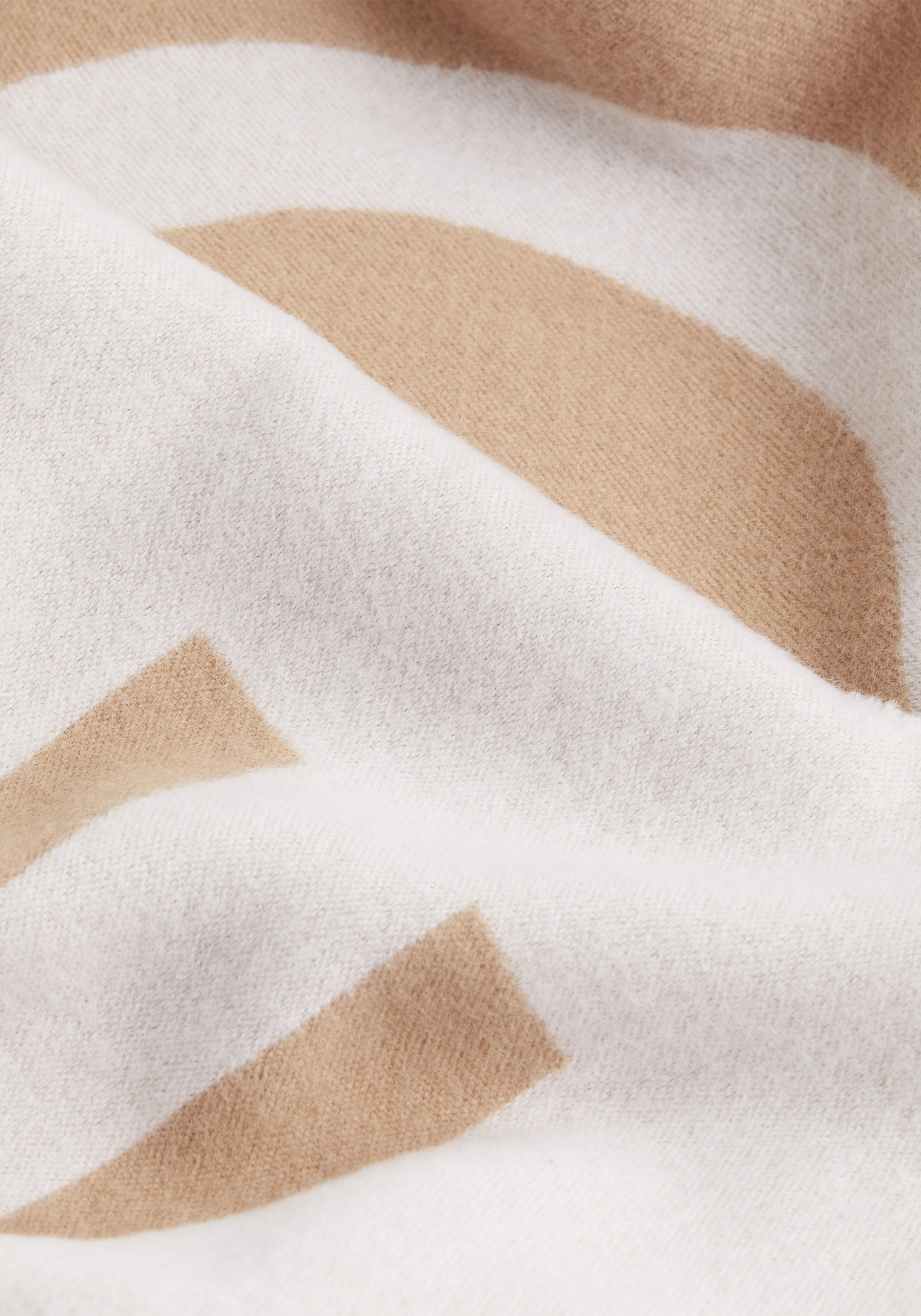 Calvin Klein Modieuze sjaal FRINGES 2-TONES WOOL BLEND SCARF