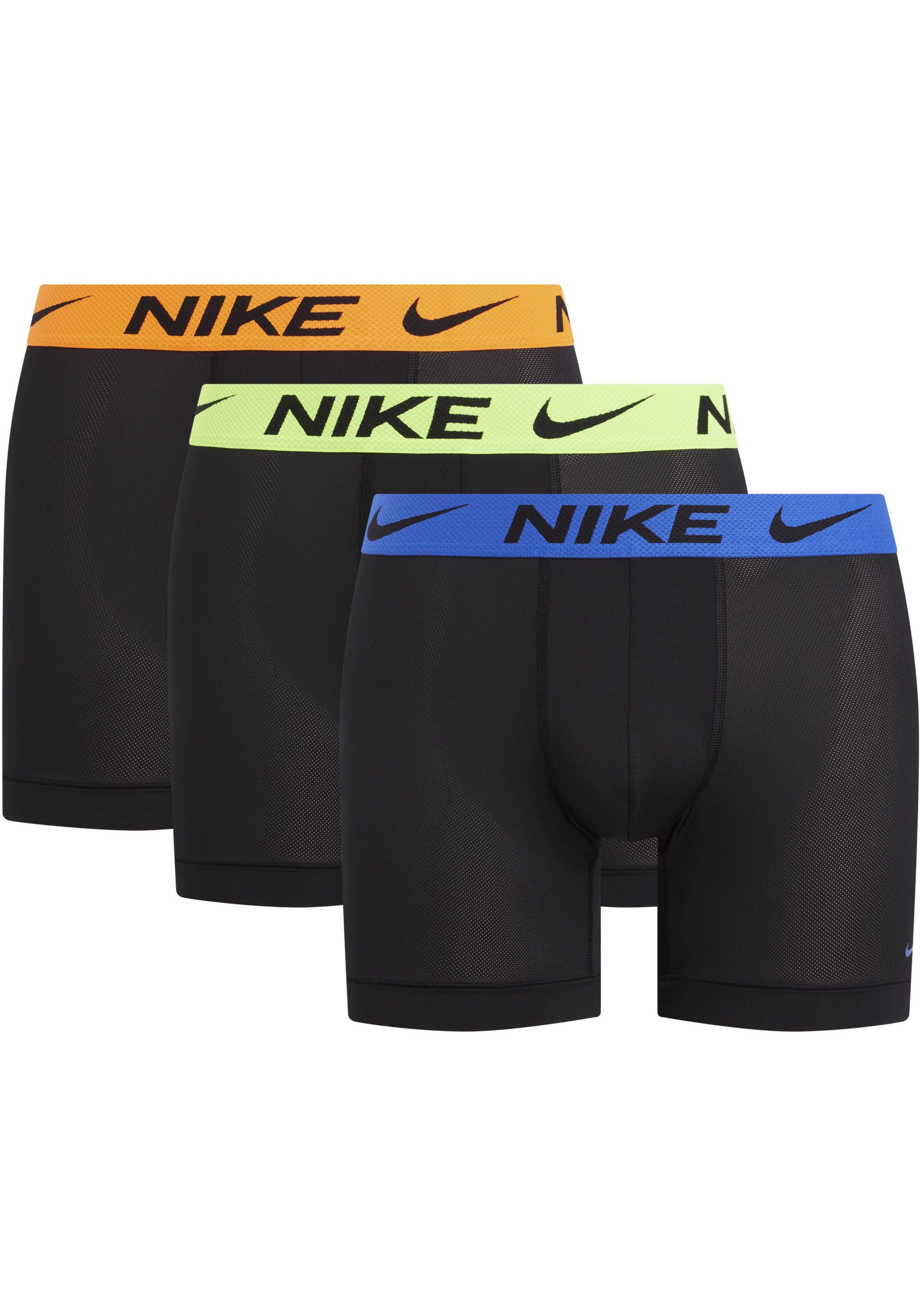 NIKE Underwear Boxershort BOXER BRIEF 3PK met nike logo-elastische band (3 stuks)