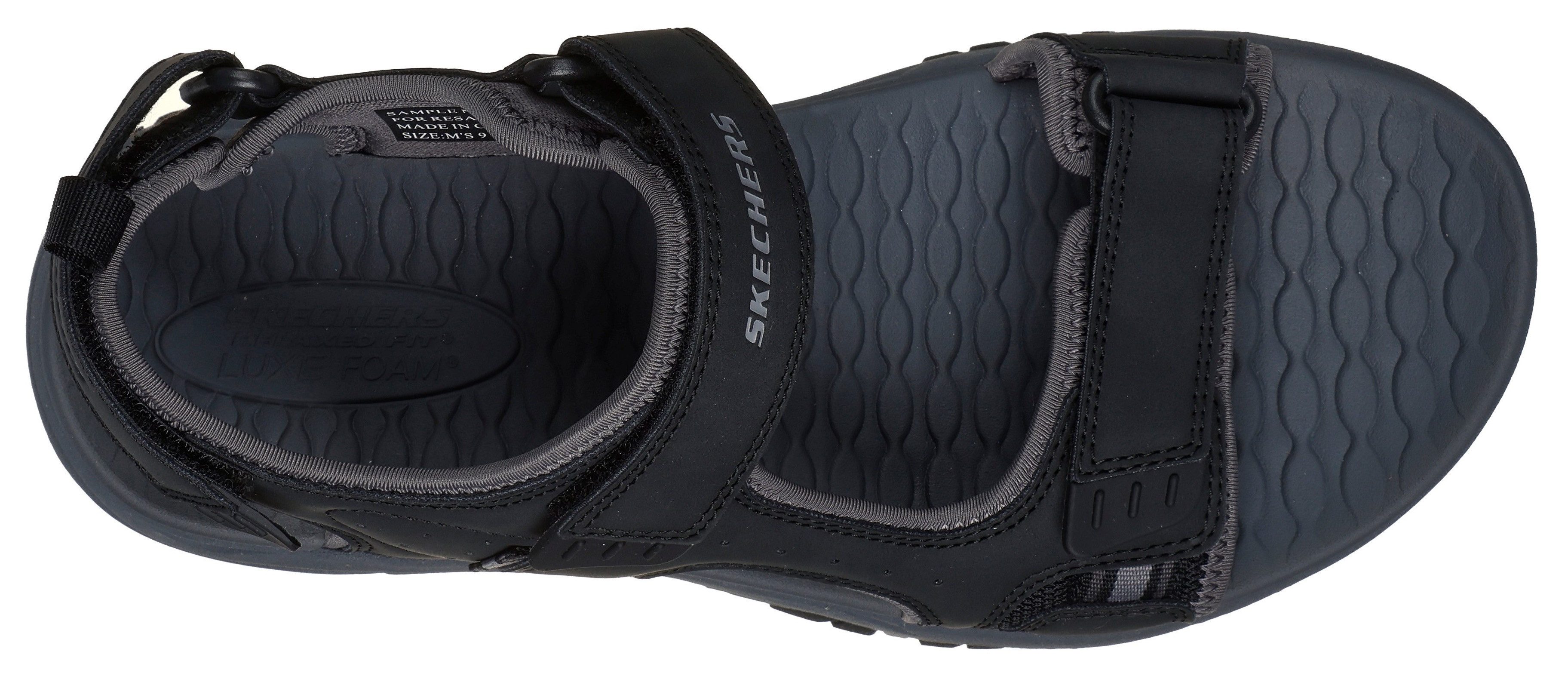 Skechers Sandalen PREWITT-RIGDON , trekking sandaal, outdoorsandaal met luxe foam uitrusting