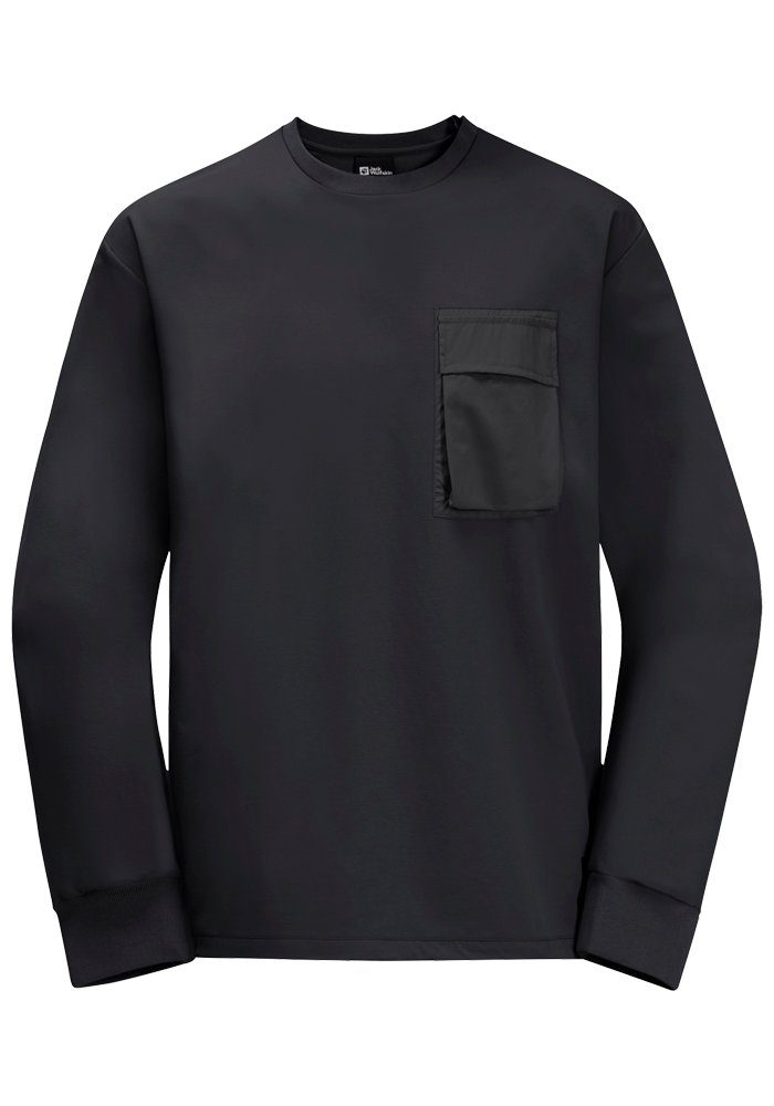 Jack Wolfskin Trui met ronde hals WANDERMOOD PULLOVER M