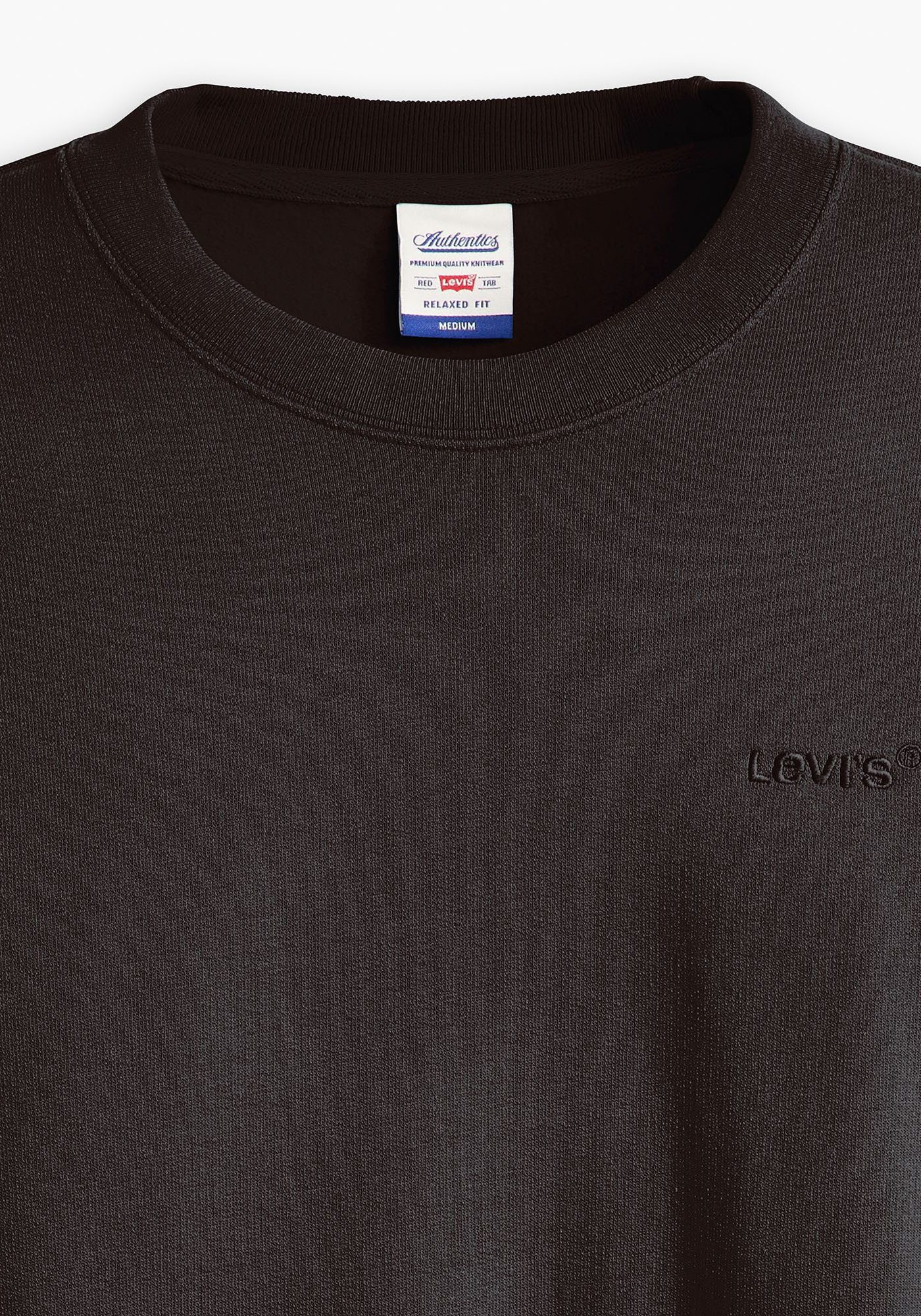 Levi's® Sweatshirt AUTHENTIC CREW met geborduurd logo