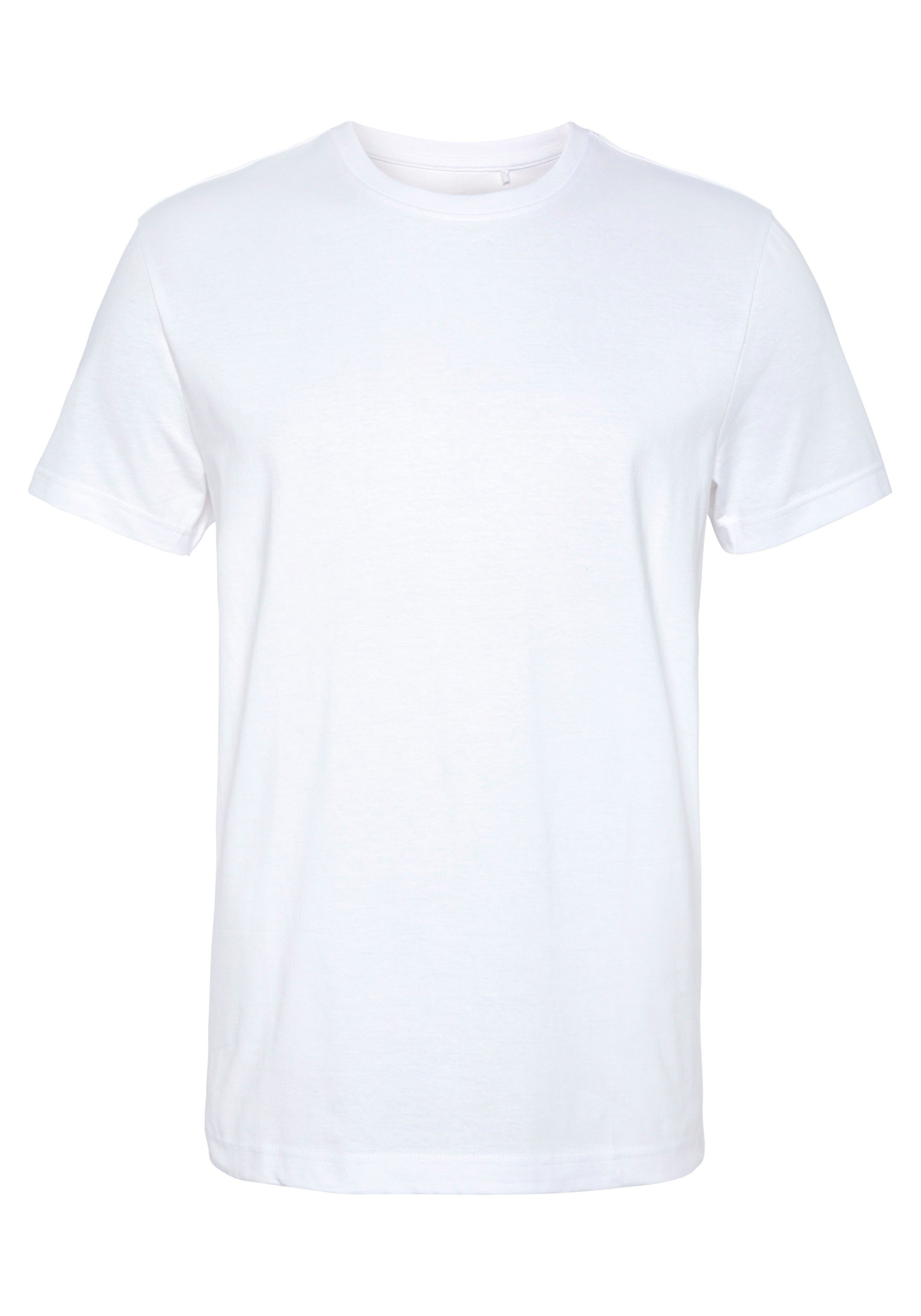 AJC T-shirt losse pasvorm basic stijl (3-delig Set van 3)