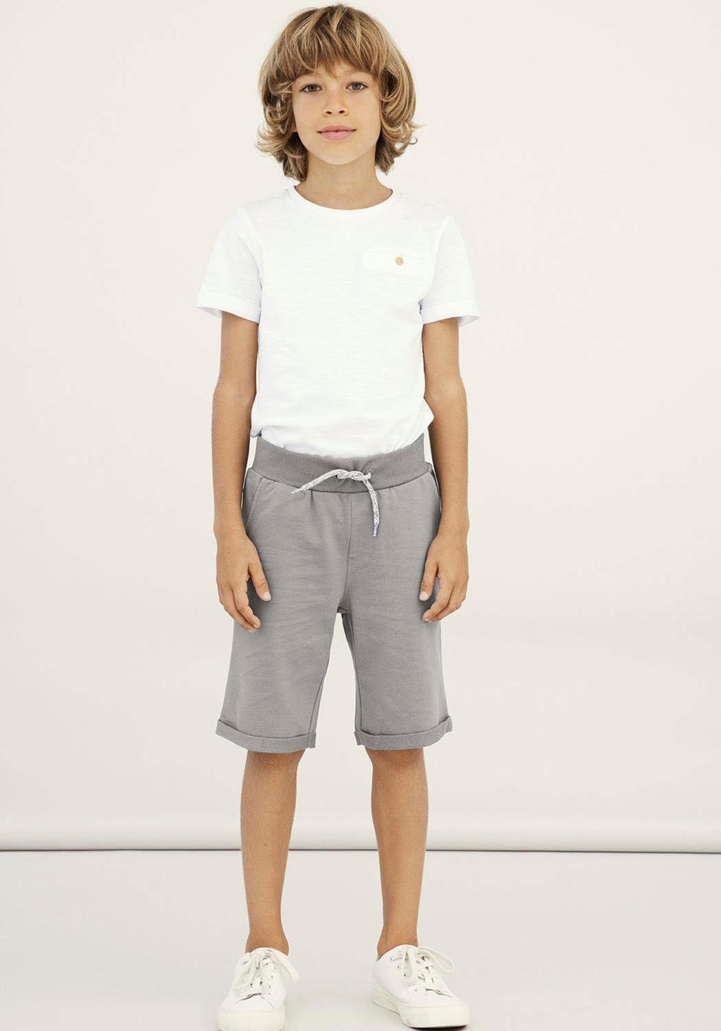 Name It Sweatshort NKMVERMO 2P LONG SWE SHORTS UNB F NOOS (set, 2-delig)