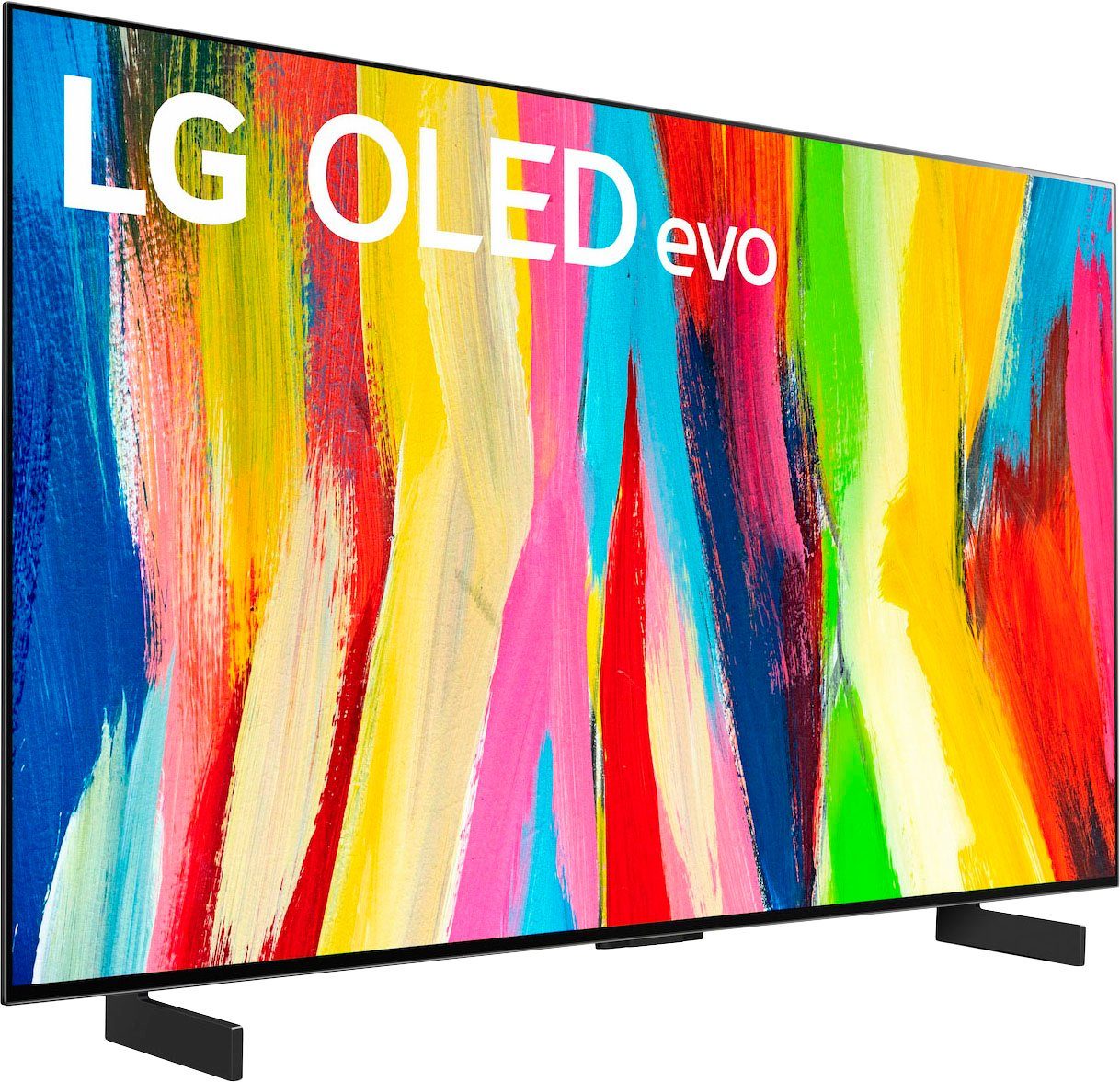 LG OLED-TV OLED42C27LA, 106 cm / 42", 4K Ultra HD, Smart TV, OLED evo, tot 120 Hz, α9 Gen5 4K AI-Processor, Dolby Vision & Atmos
