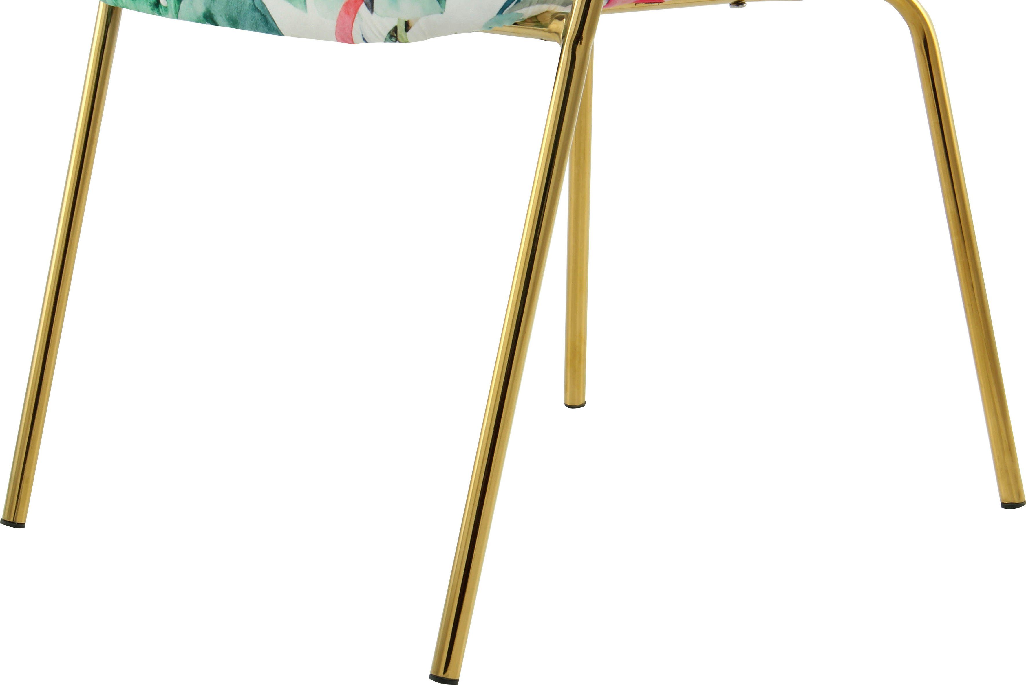 Kayoom Stoel Forest 425 2-delige set, fluweelzachte bekleding met hoog zitcomfort (set, 2 stuks)