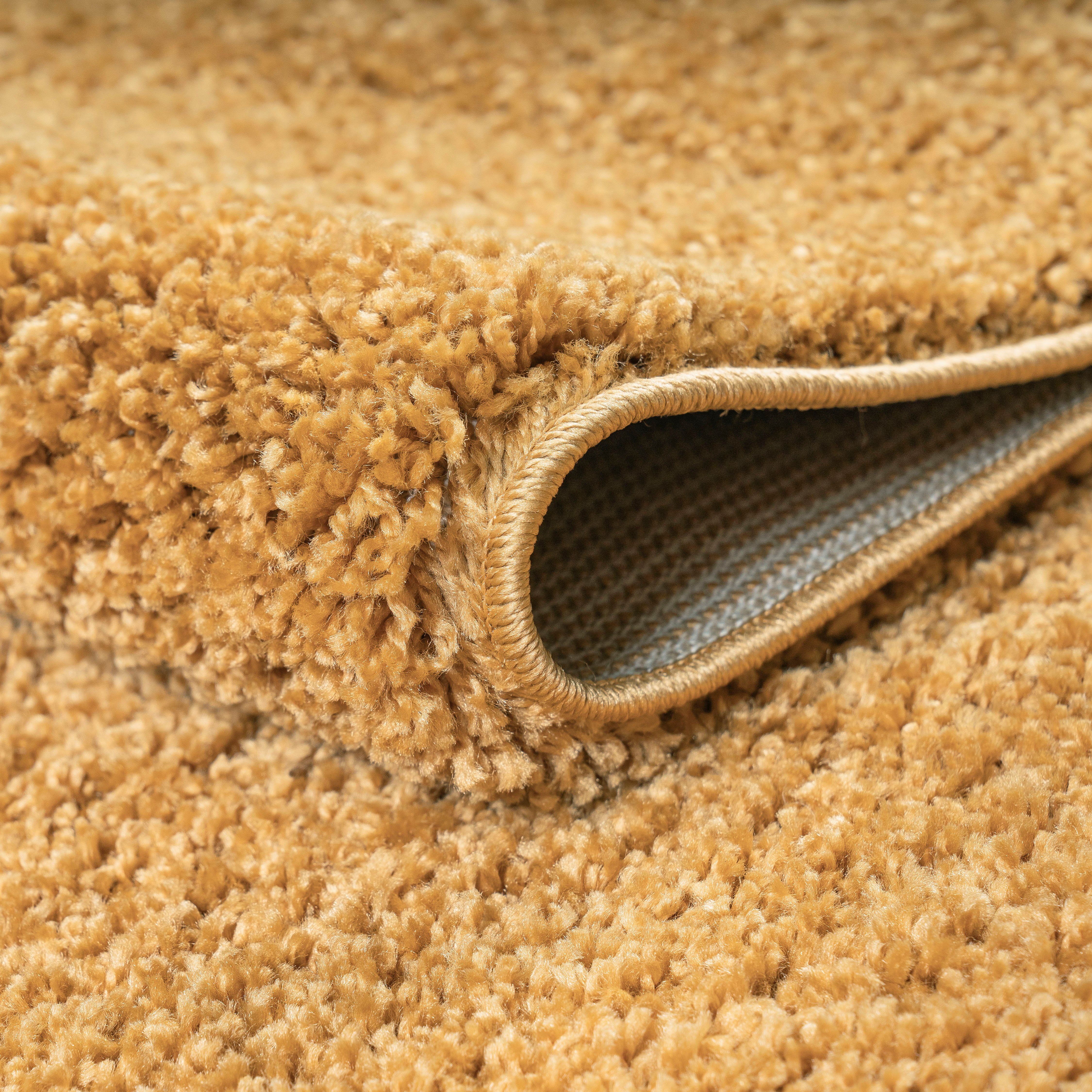 Bruno Banani Hoogpolig vloerkleed Shaggy Soft geweven, uni kleuren, bijzonder zacht en knuffelig, klantenfavoriet