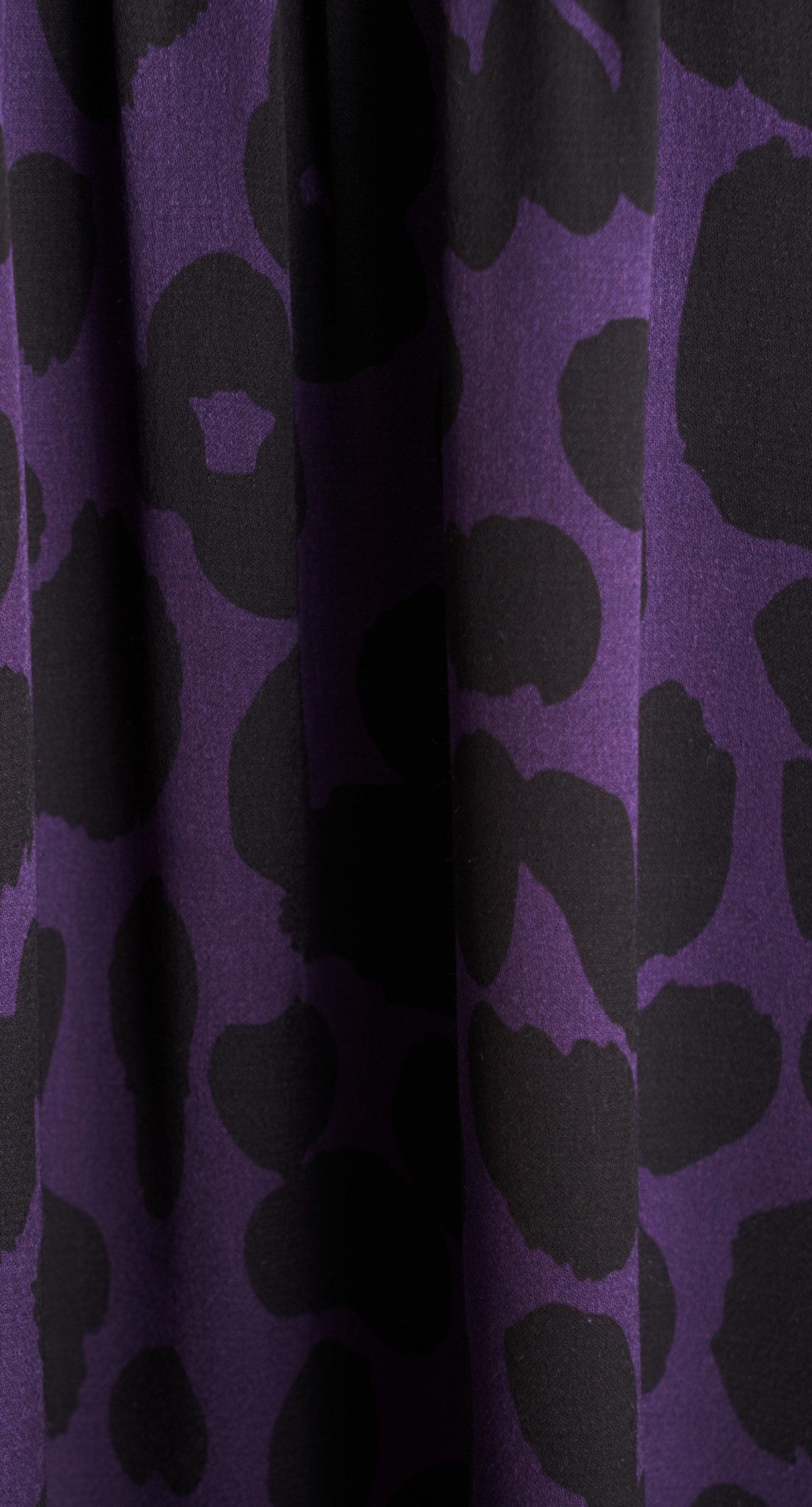 seidensticker Shirtblouse Zwarte roos Lange mouwen V-hals print