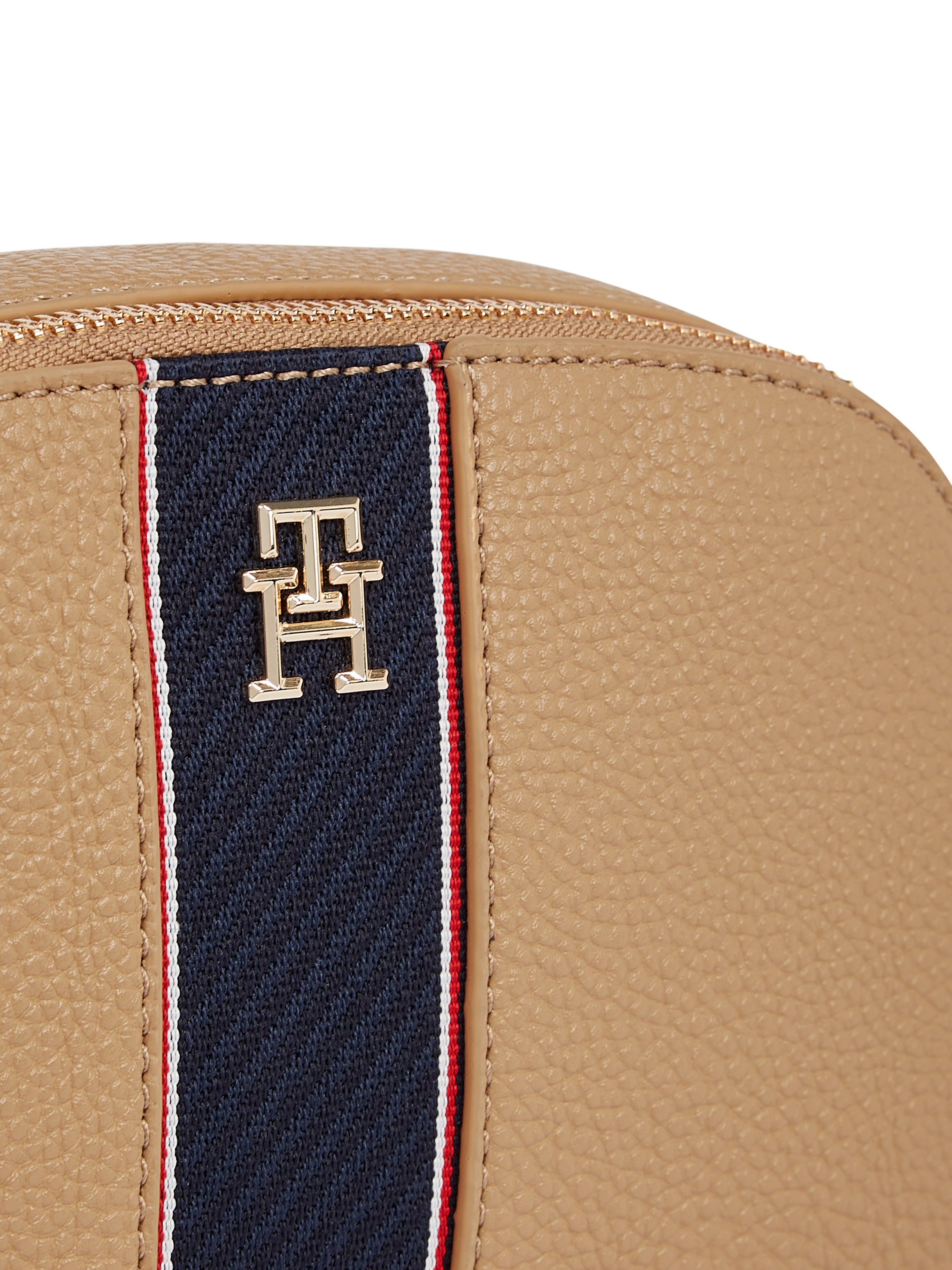 Tommy Hilfiger Schoudertas TH LEGACY CAMERA BAG , reis, vrijetijdstas, dames mini bag met schouderriem
