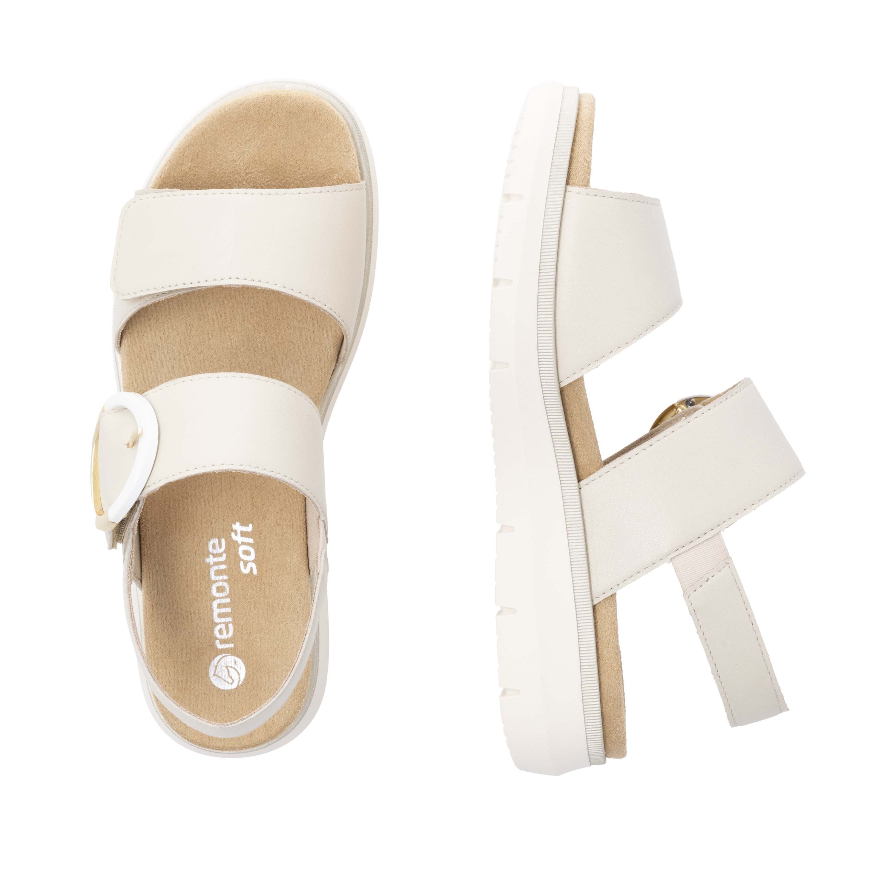 Remonte Sandalen , sandaal, comfort schoen, zomerschoen met praktische klittenbanden