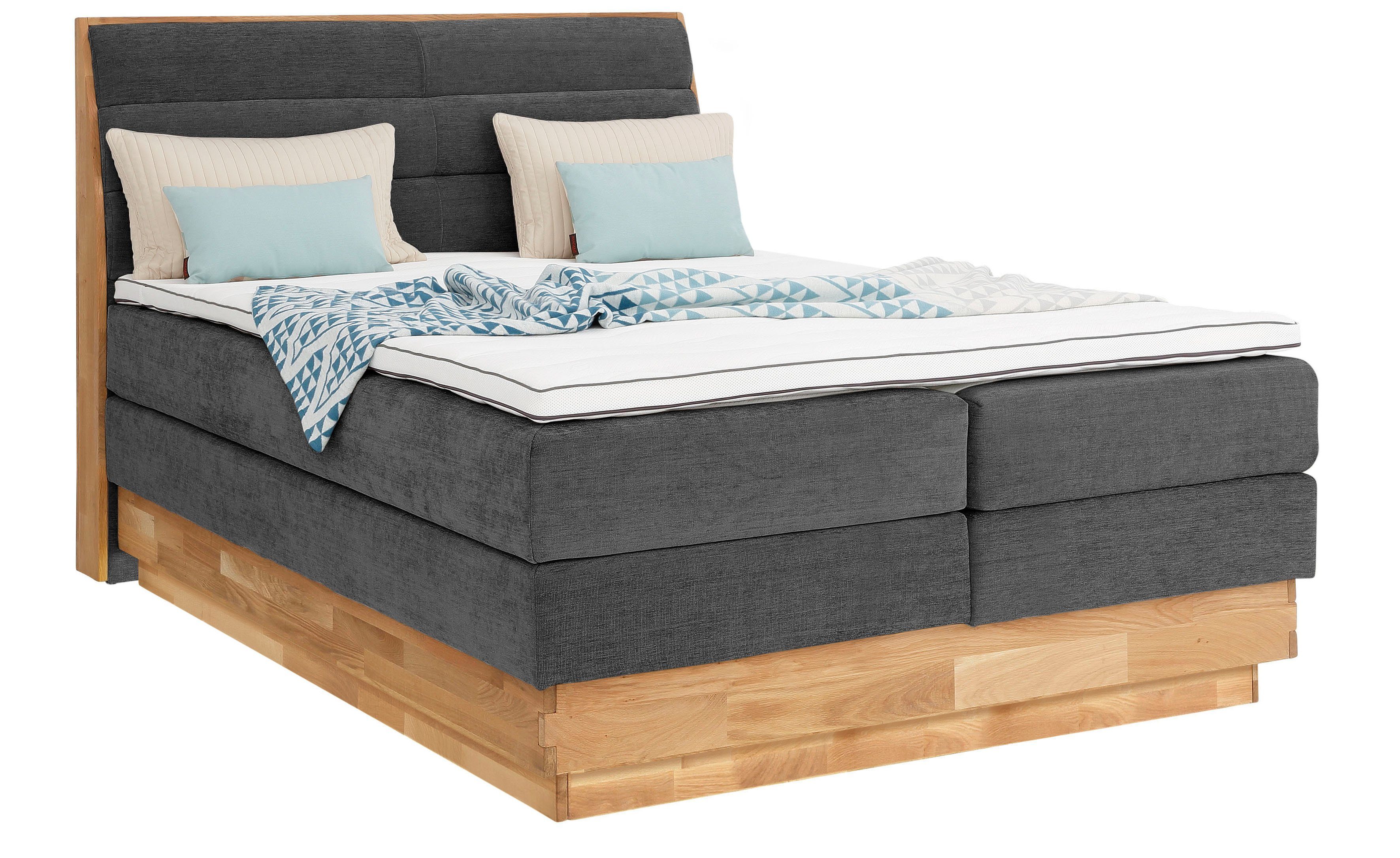OTTO products Boxspring JENNA zonder ledverlichting, met gecertificeerde, gerecyclede overtrekstoffen