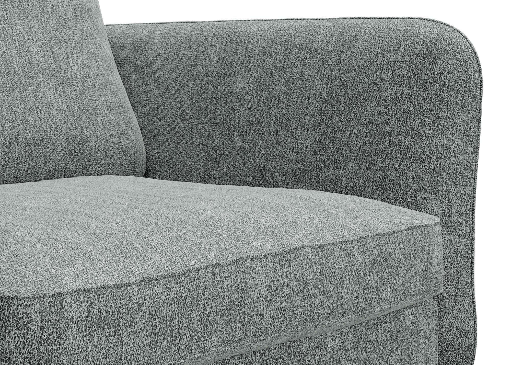 INOSIGN Fauteuil Ikano Massief houten constructie, zigzag vering in de zitting