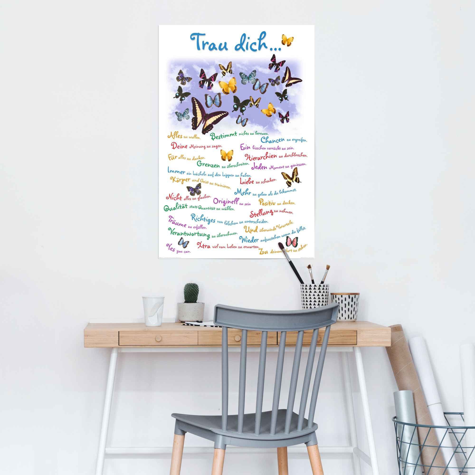 Reinders! Poster Trau dich…