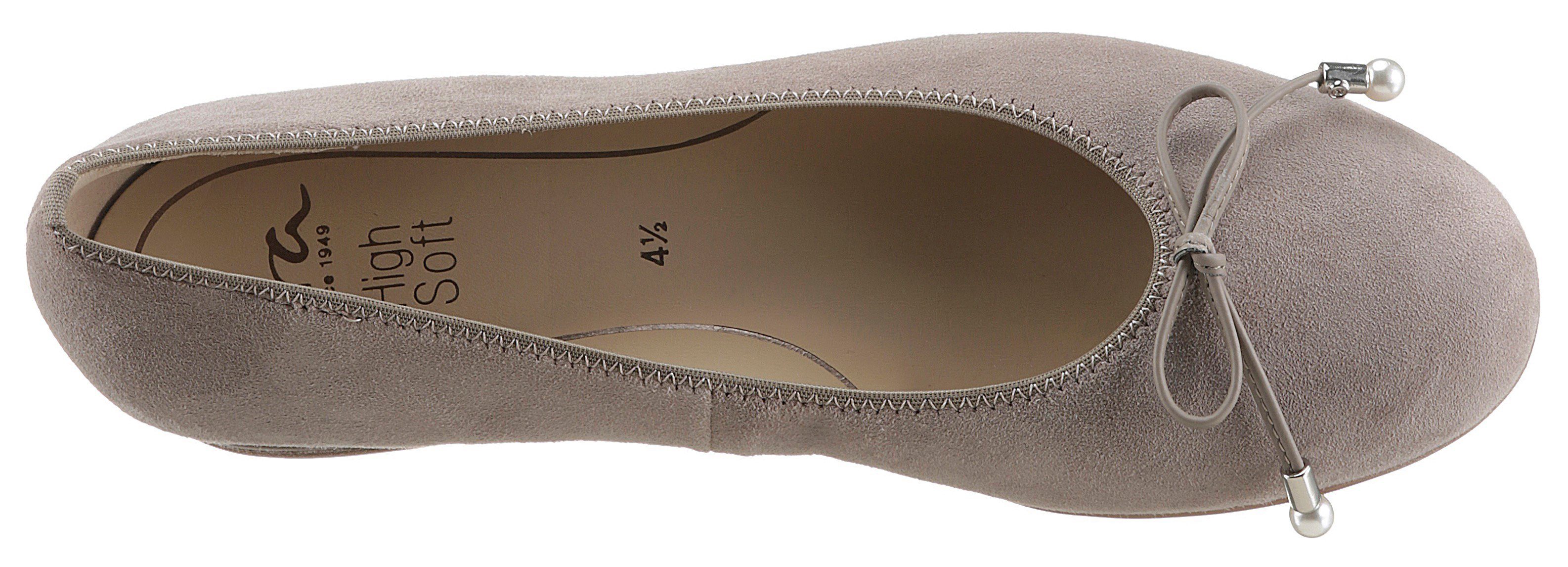 Ara Ballerina's SARDINIA Loafer, feestdagsschoen, zakelijke schoen met elegante strik