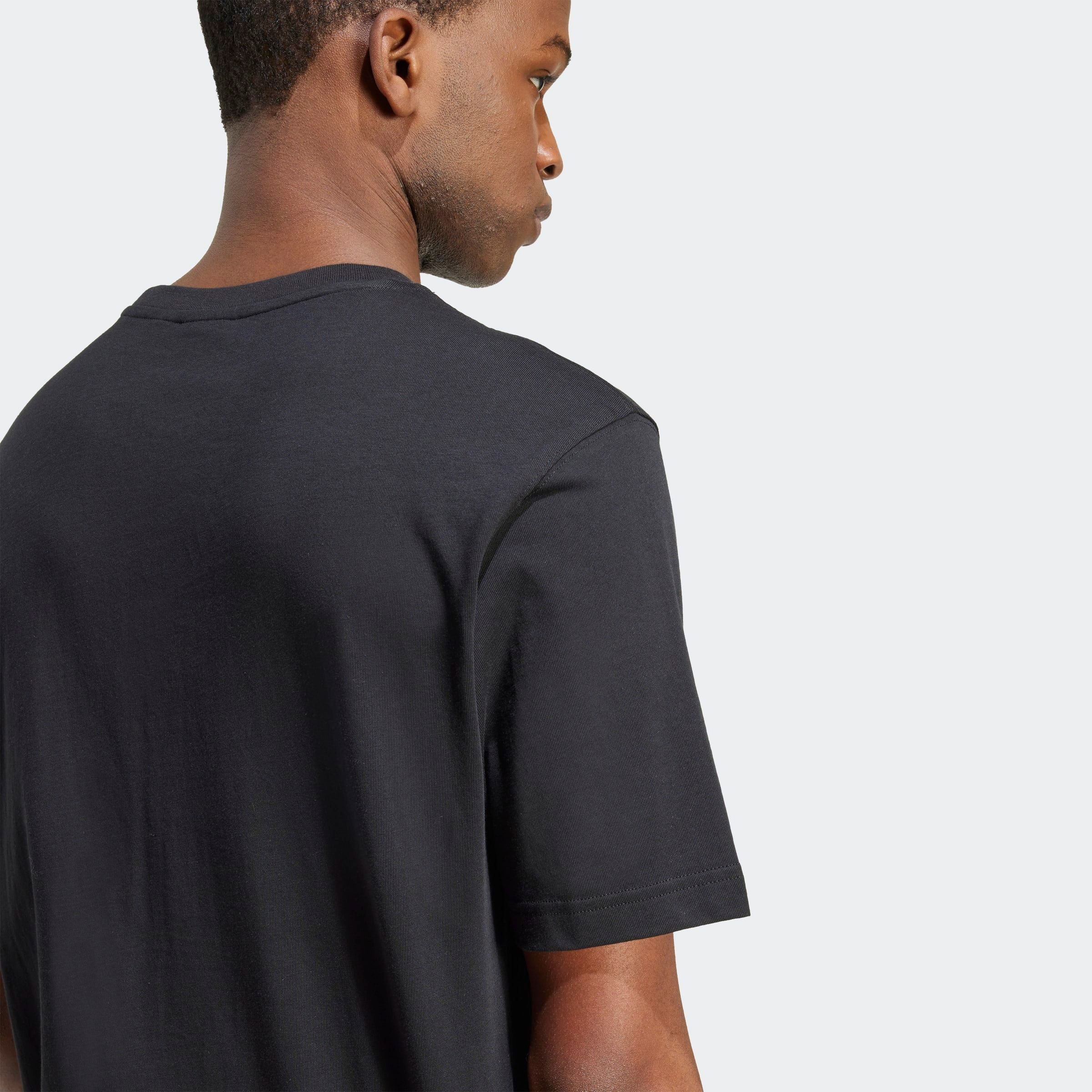 adidas Originals T-shirt TREFOIL T-SHIRT Basic shirt met grote trefoil logoprint