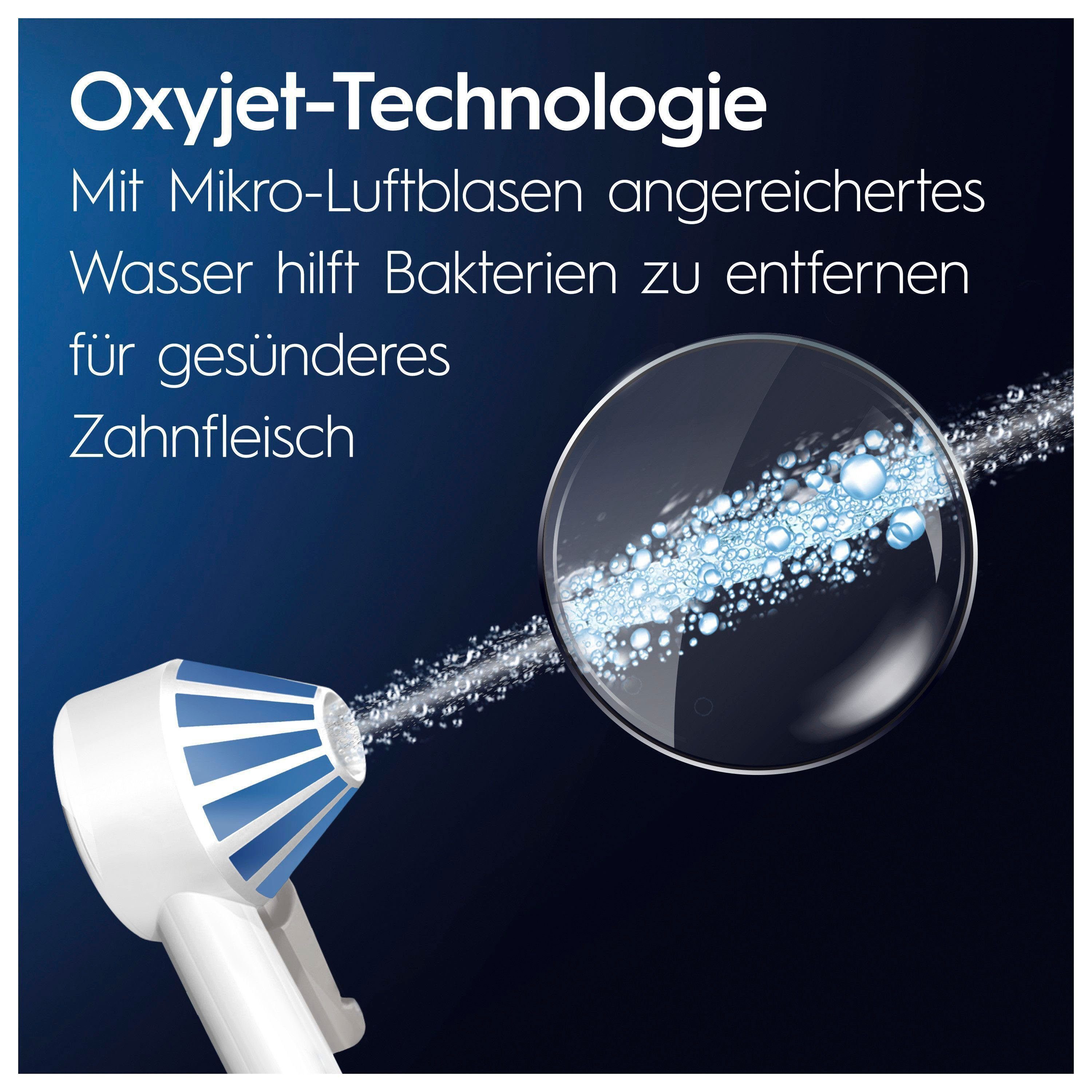 Oral B Monddouche Oral Health Center met io series 4 elektrische tandenborstel