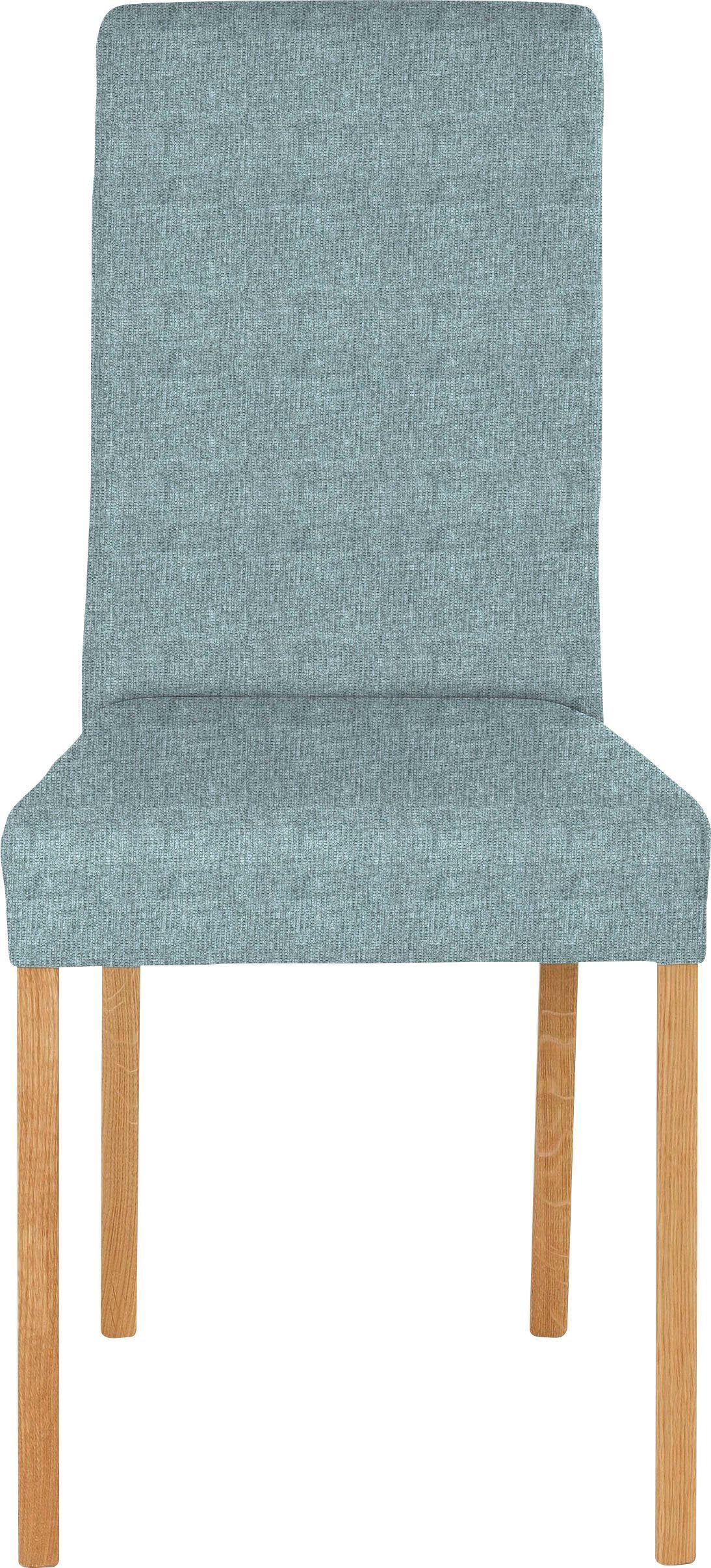 Home affaire Stoel met 4 poten Bologna Frame van massief hout (set)