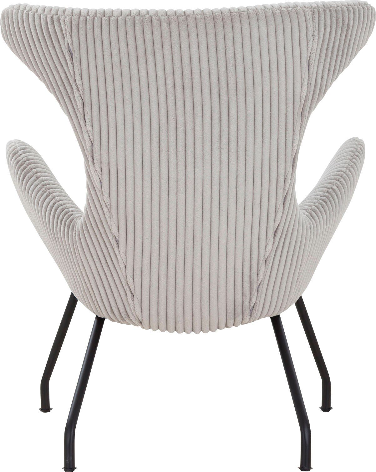 SalesFever Relaxfauteuil Oorfauteuil in een modern design