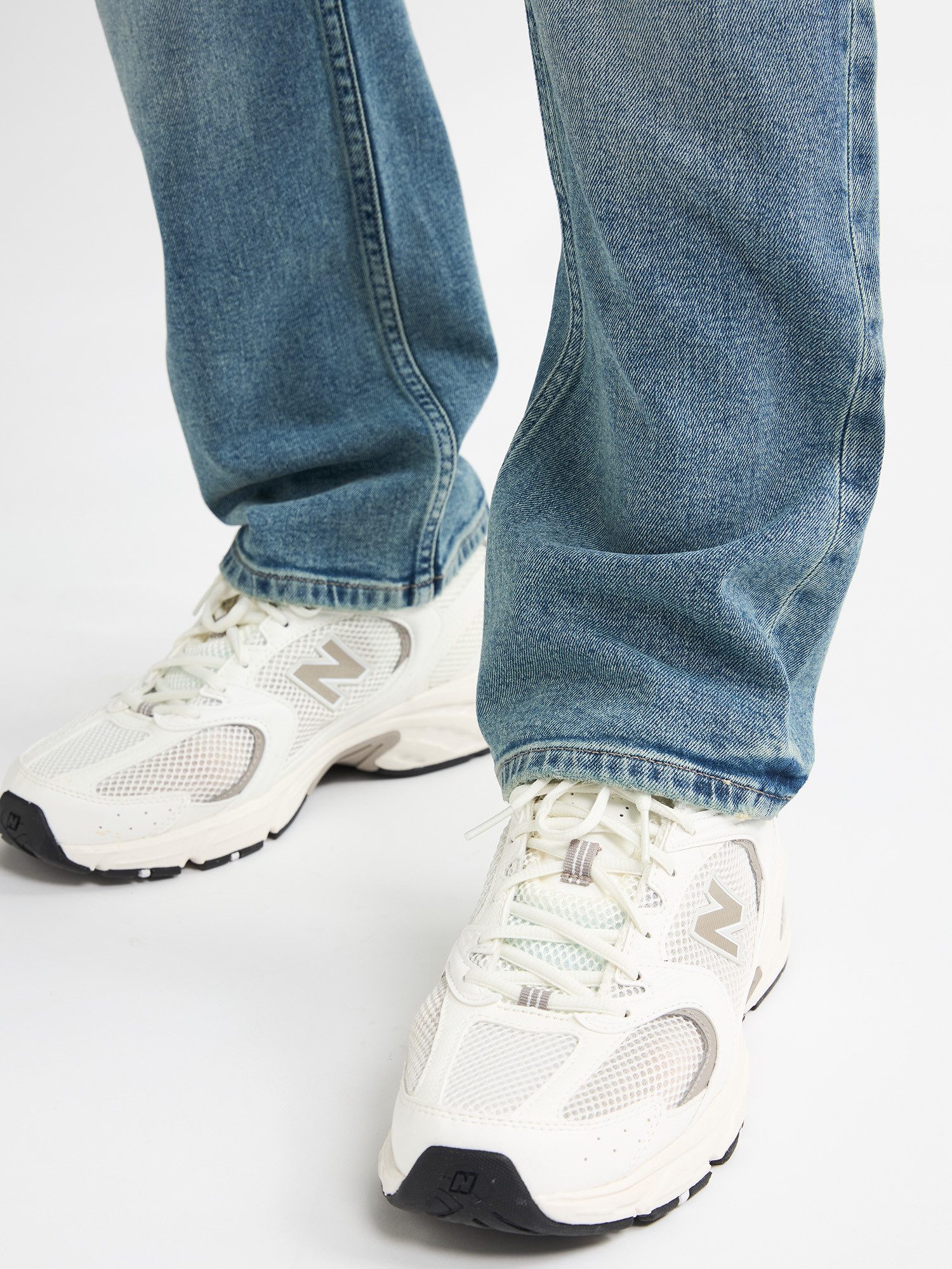 Petrol Industries Straight jeans met optisch tweedelige achterzak