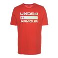 under armour t-shirt team issue wordmark short sleeve rood