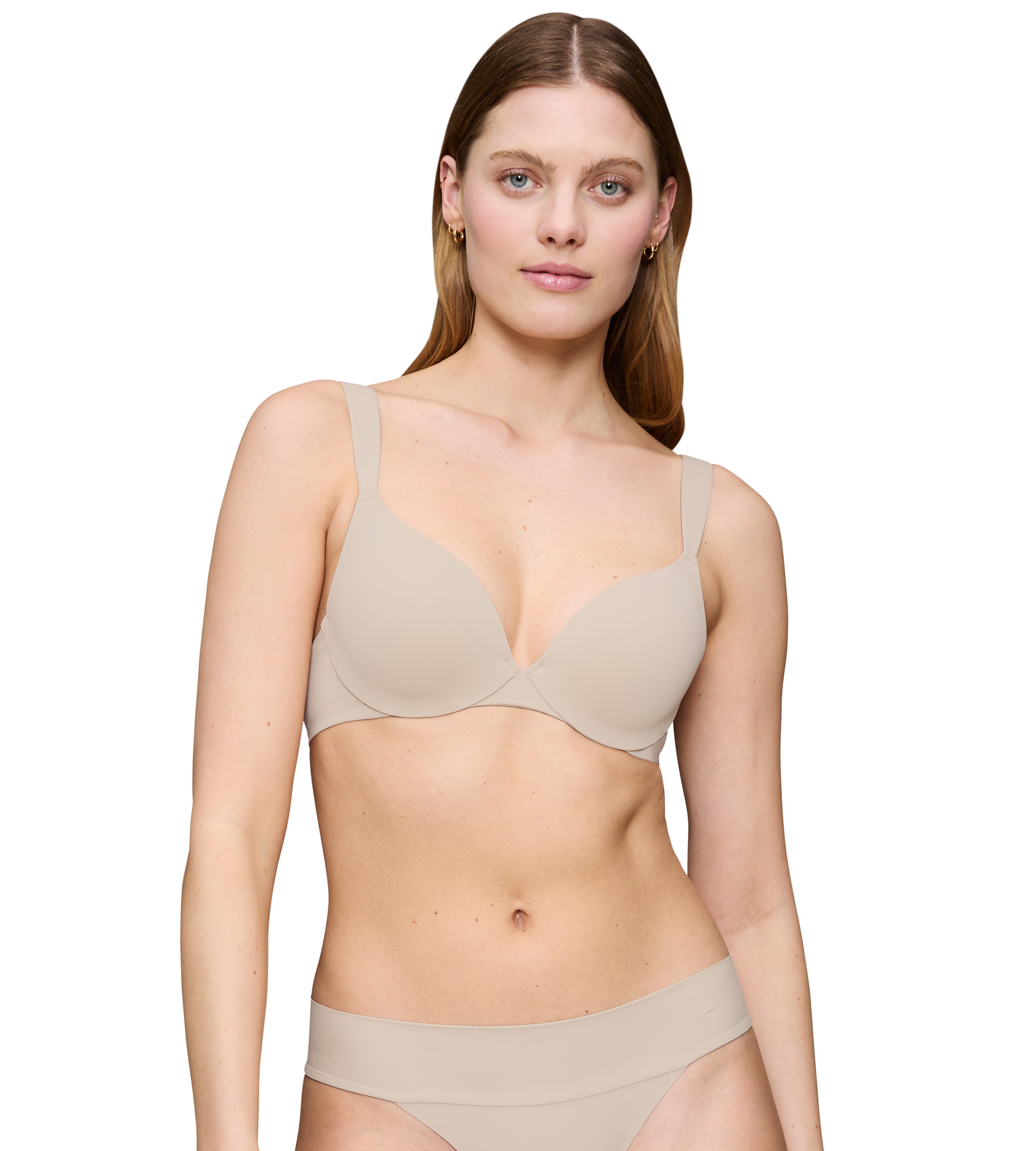 Triumph Beugel-bh Body Make-Up Illusion dames beugel bh's maat 80D beige