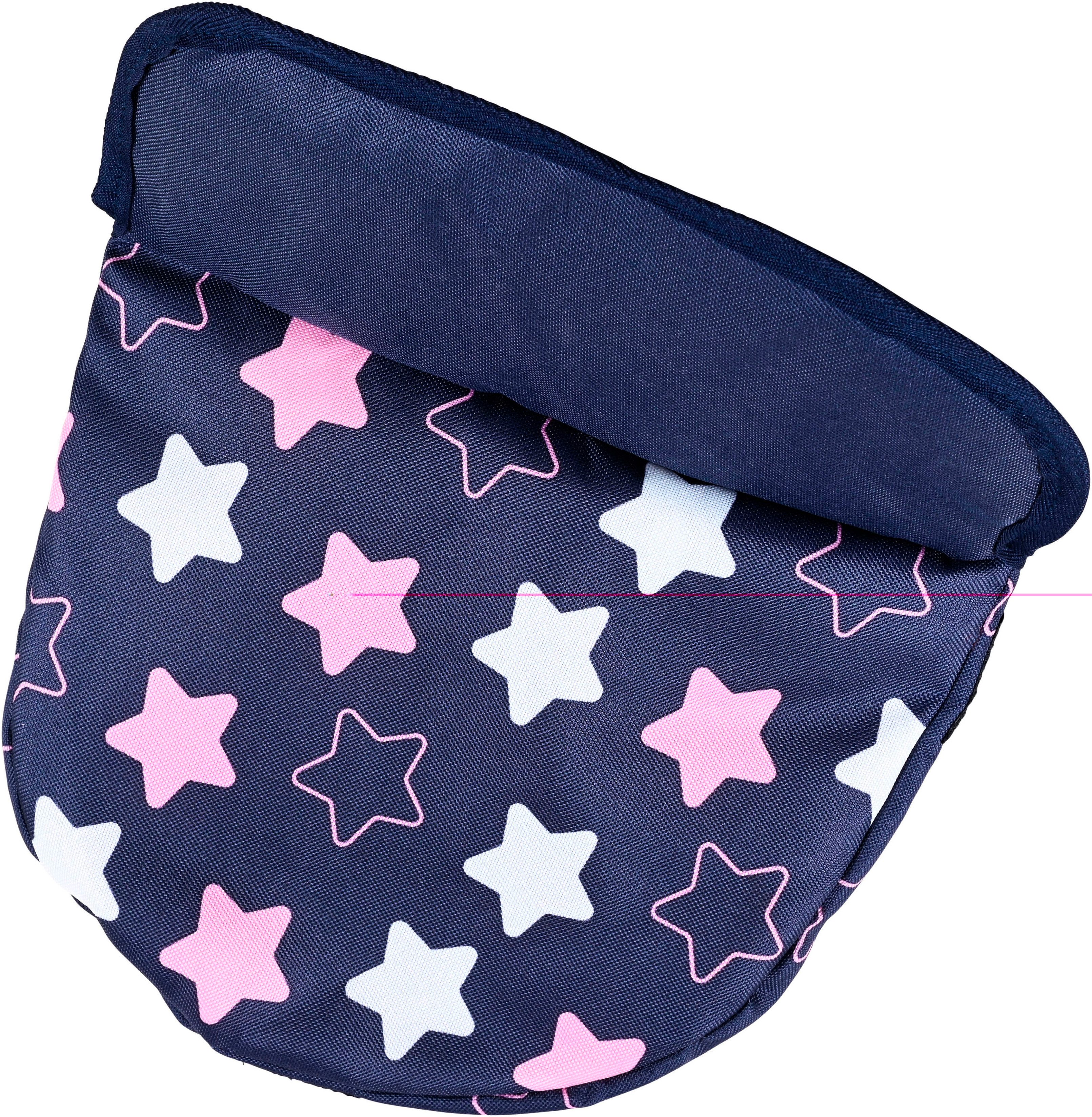 Knorrtoys® Combi-poppenwagen Boonk - star blue pink