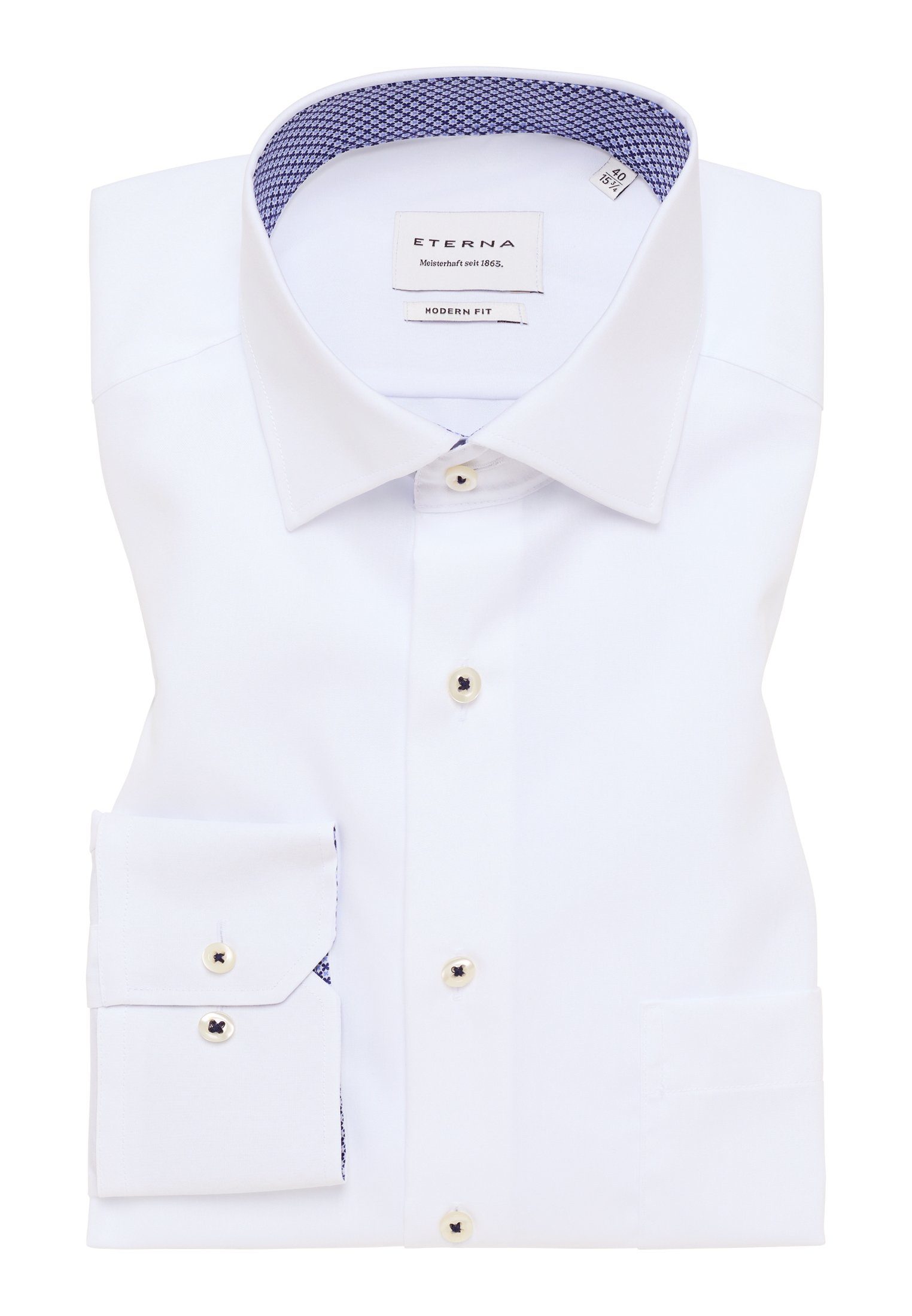 Eterna Overhemd met lange mouwen MODERN FIT