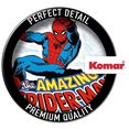 komar wandfolie spider 50 x 70 cm (1 stuk) multicolor