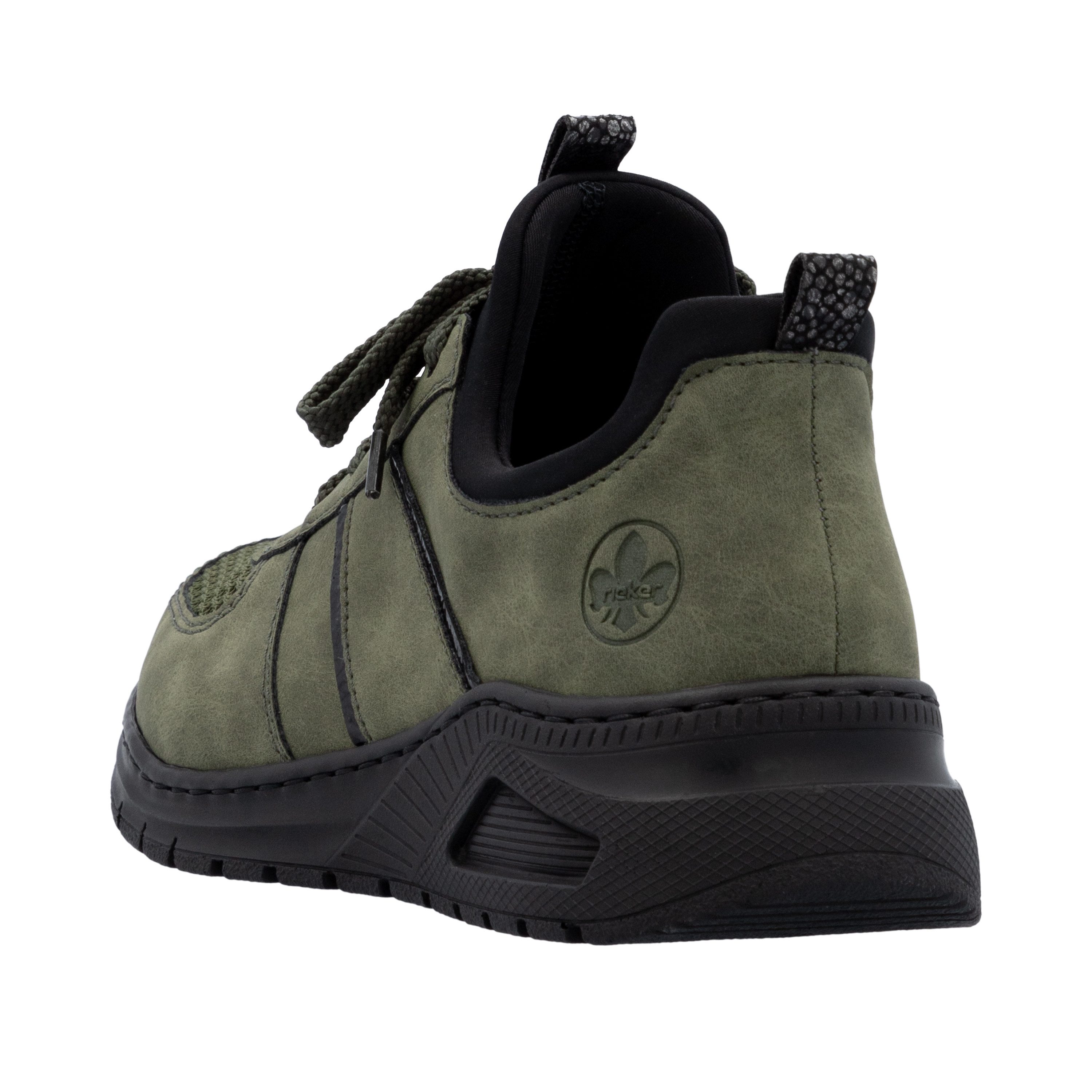 Rieker Slip-on sneakers Instapschoen, lage schoen, vrijetijdssneaker, zachte MemoSoft-binnenzool