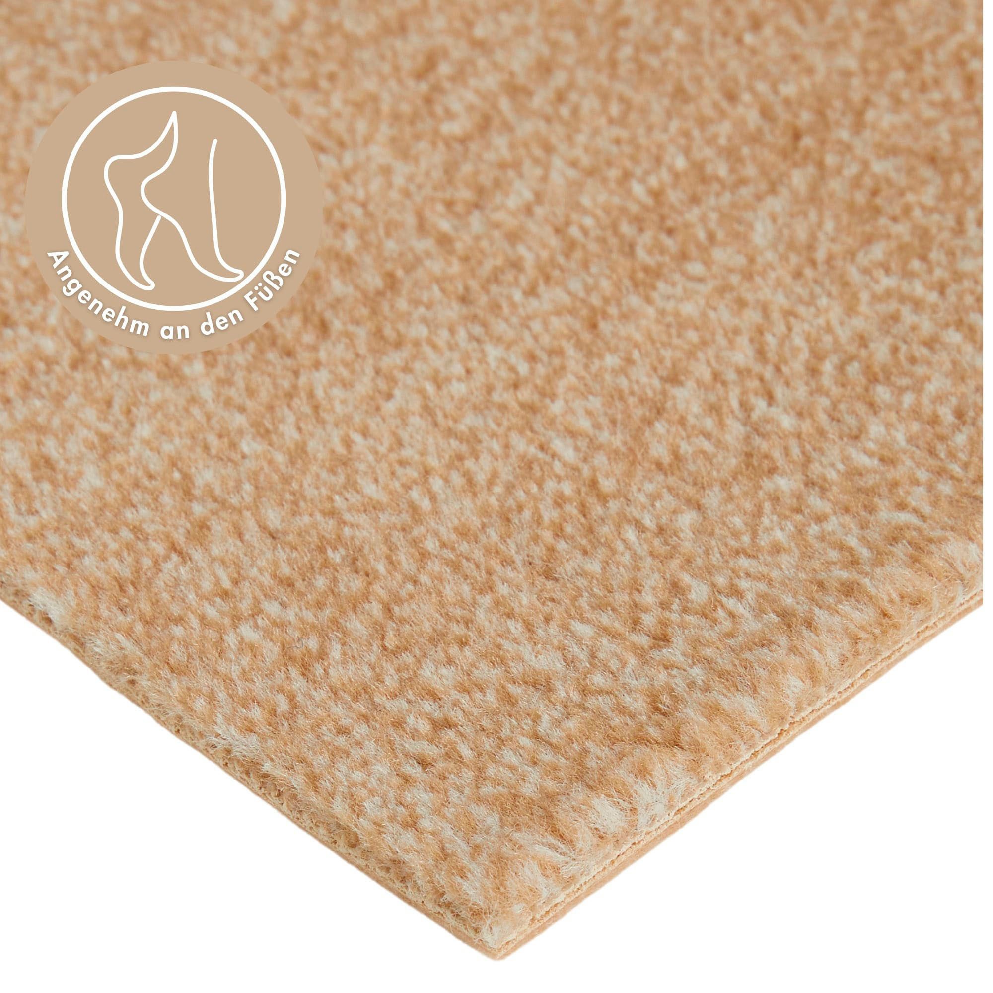 Andiamo Tapijt Catania, velours, Made in Belgium gemêleerd, breedte 400 cm of 500 cm, slijtvast & onderhoudsvriendelijk (1 stuk) tapijt maat 500 cm x
