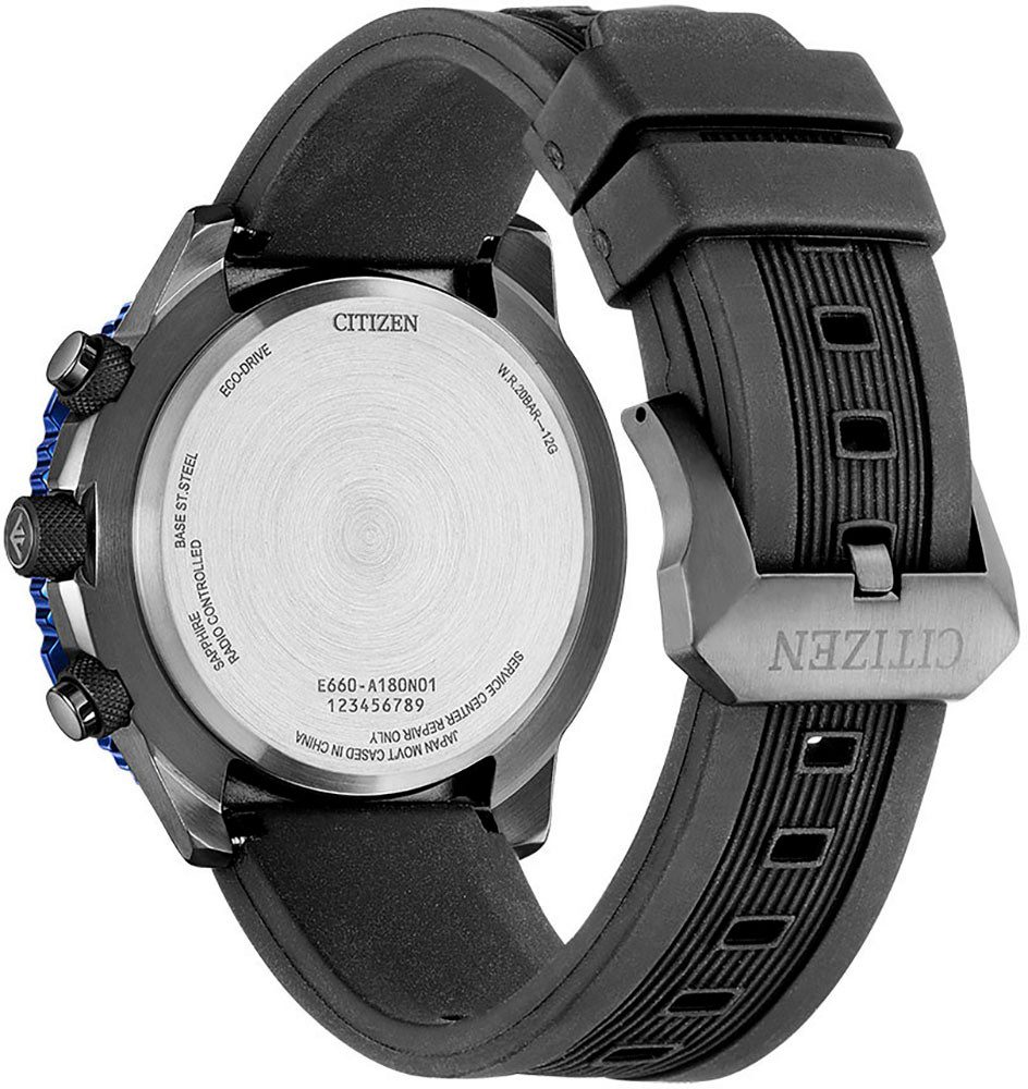 Citizen Radiografische chronograaf Promaster Sky Polshorloge, herenhorloge, solar, stopwatchfunctie, tot 20 bar waterdicht