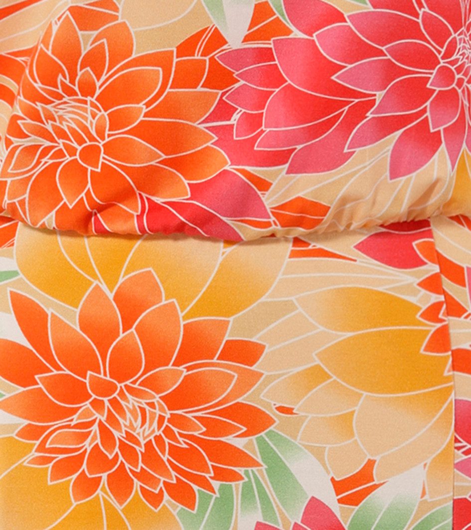 Aniston CASUAL Zomerjurk met grootformaat, kleurrijke bloemen bedrukt - nieuwe collectie