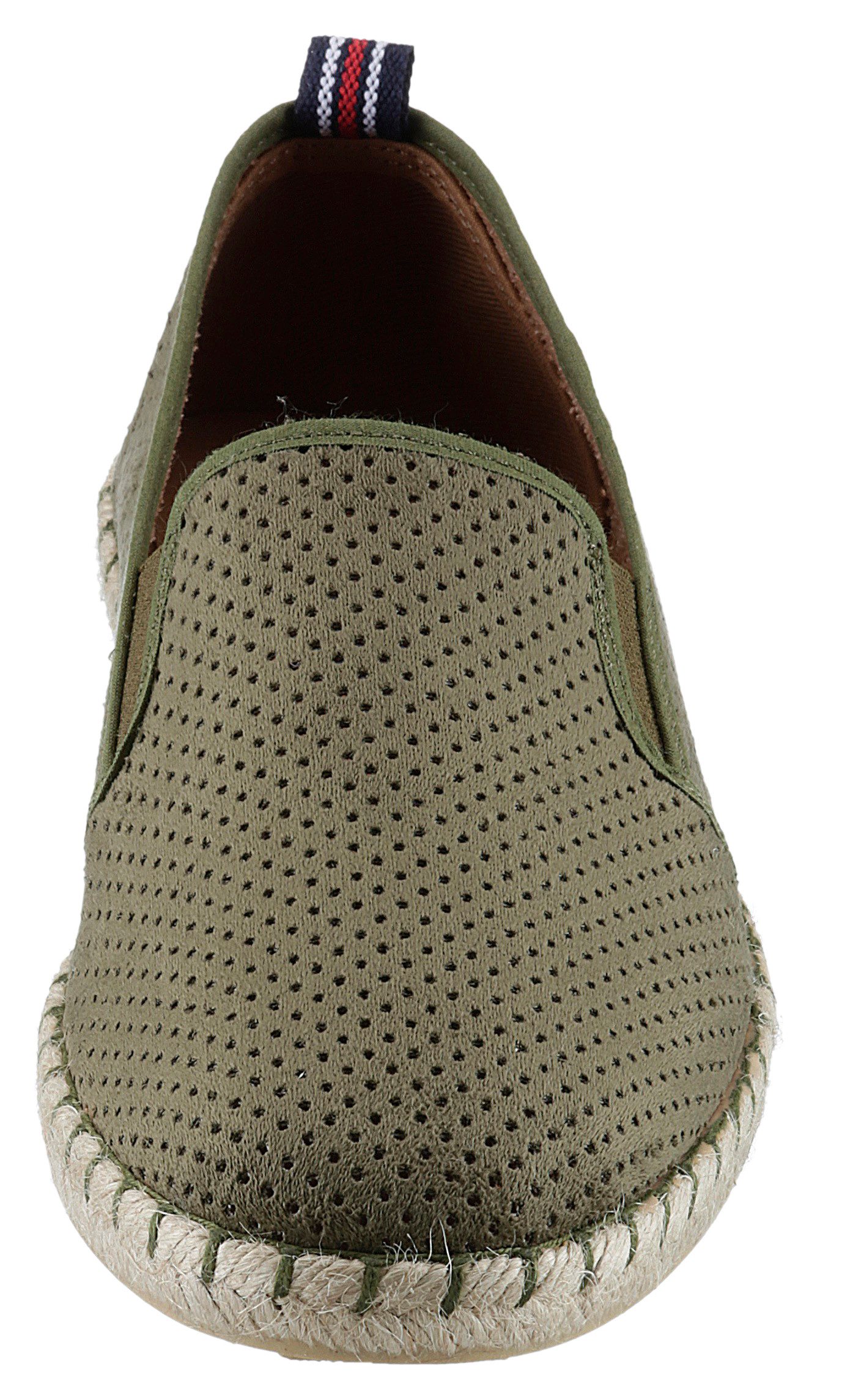 VERBENAS Espadrilles Tom Pacific , loafer, slip-on, zomerschoen, strandschoen met stretch inzetstukken