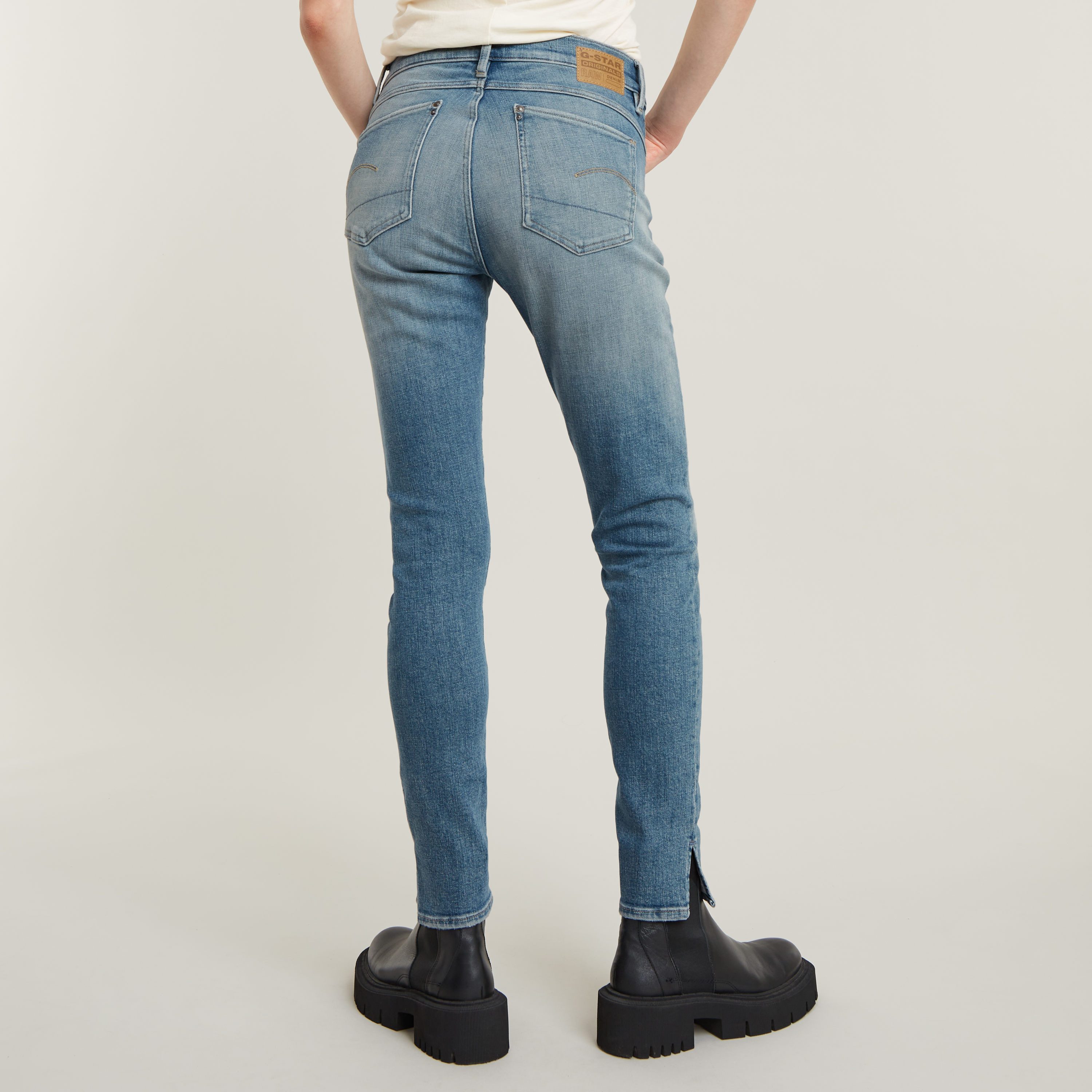 G-Star RAW Skinny fit jeans Lhana Skinny Jeans met wellnessfactor door het stretchaandeel