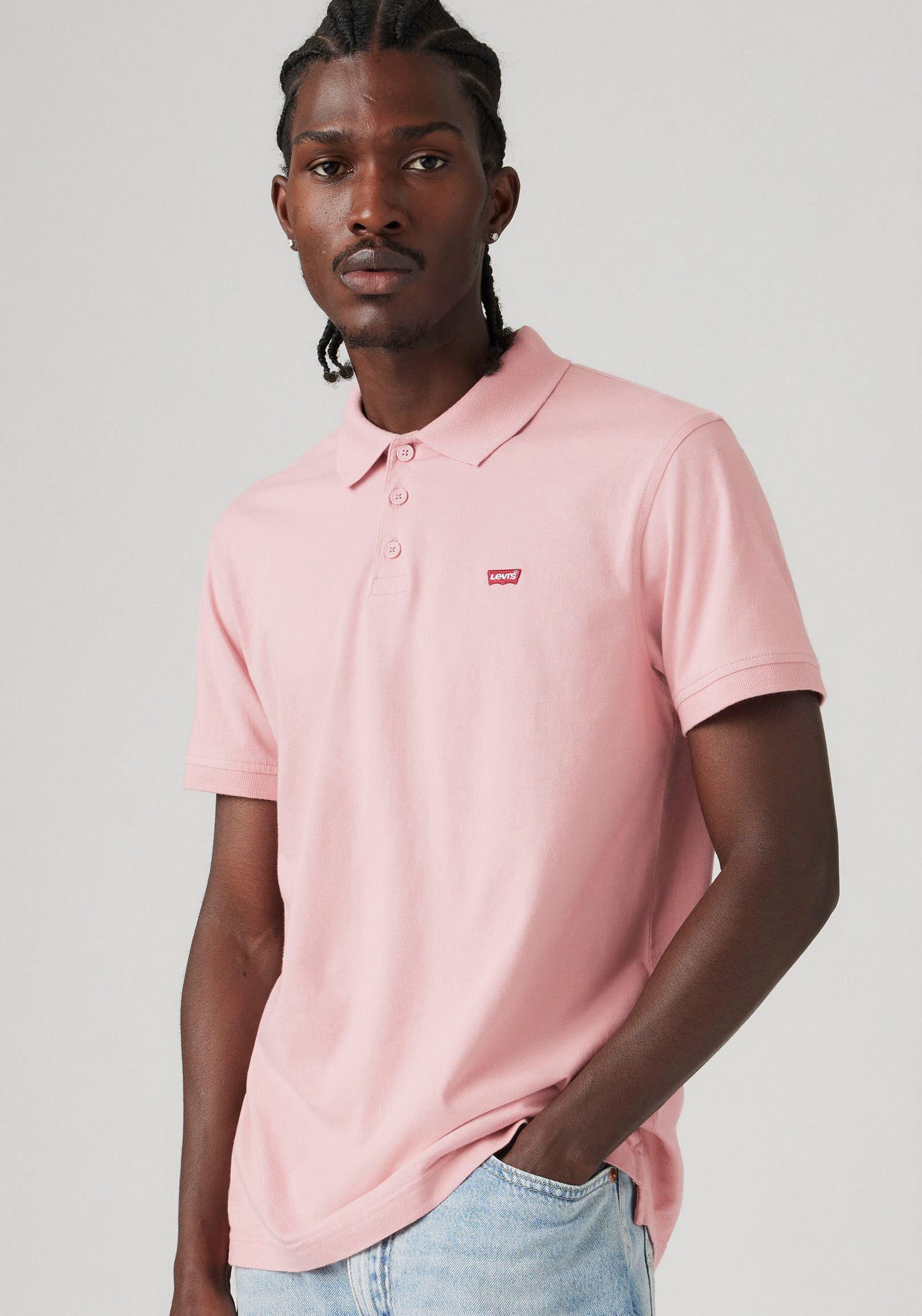 Levi's® Poloshirt LE NEW LEVIS HM POLO met klein batwing-logo