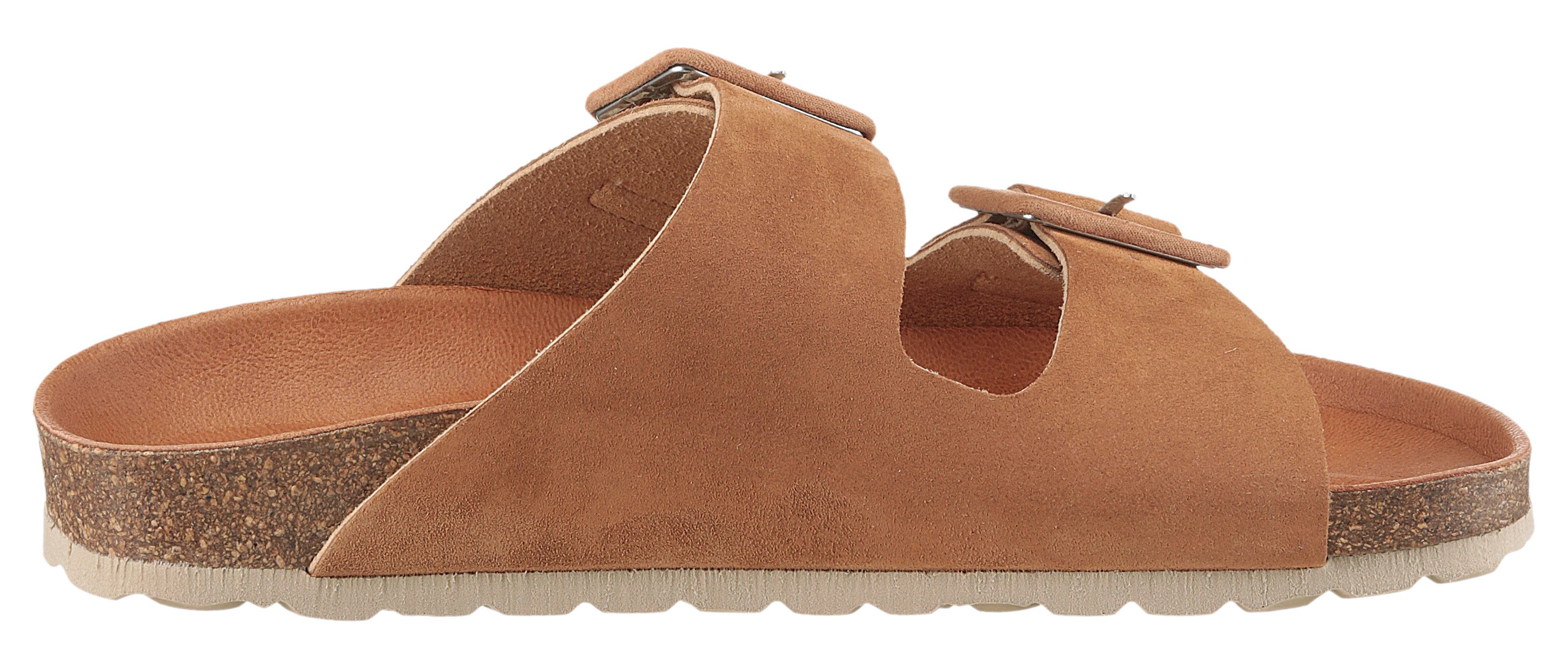 VERBENAS Slippers Randell Velour , zomerschoen, slippers, huisschoen, vakantieschoen met zacht voetbed