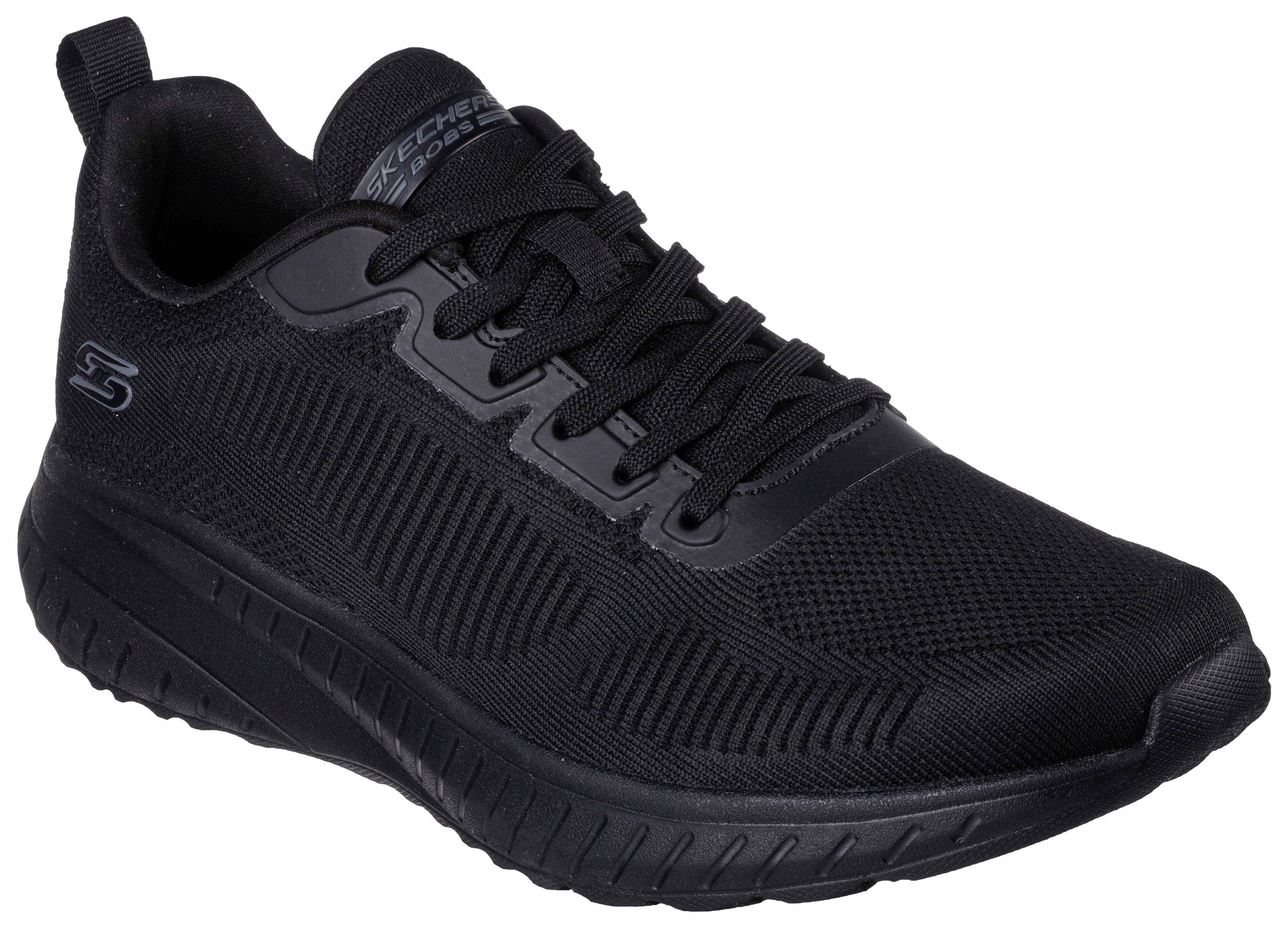 Skechers Sneakers BOBS SQUAD CHAOS in monochrome look, vrijetijdsschoen, lage schoen, veterschoen