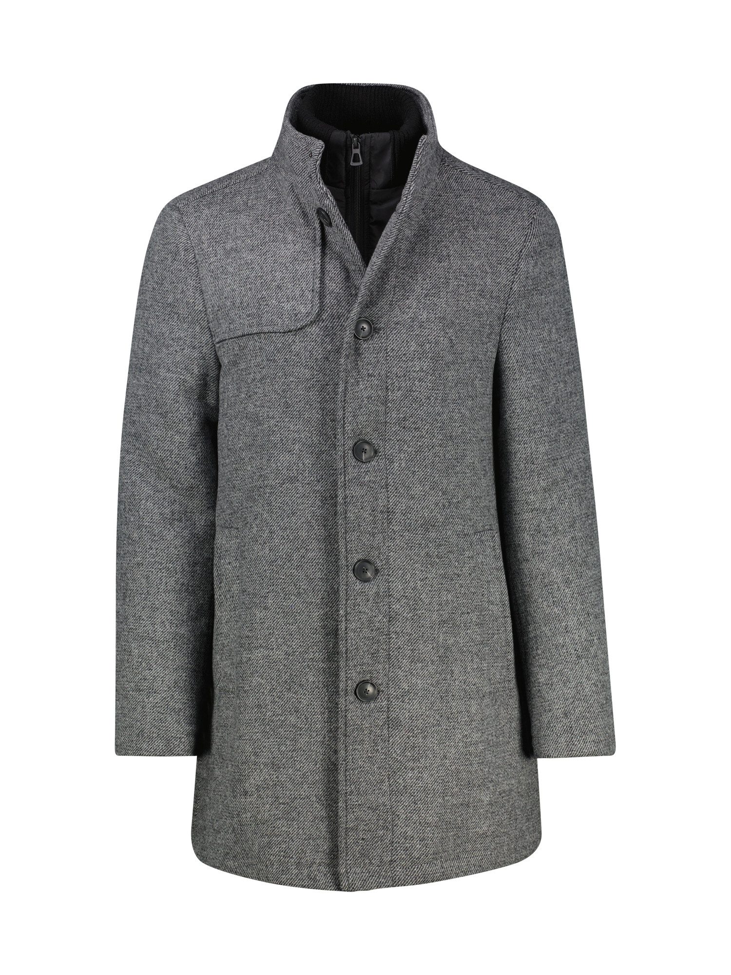 Lerros Wollen jas LERROS Heren-Wollen jas met uitneembaar gilet