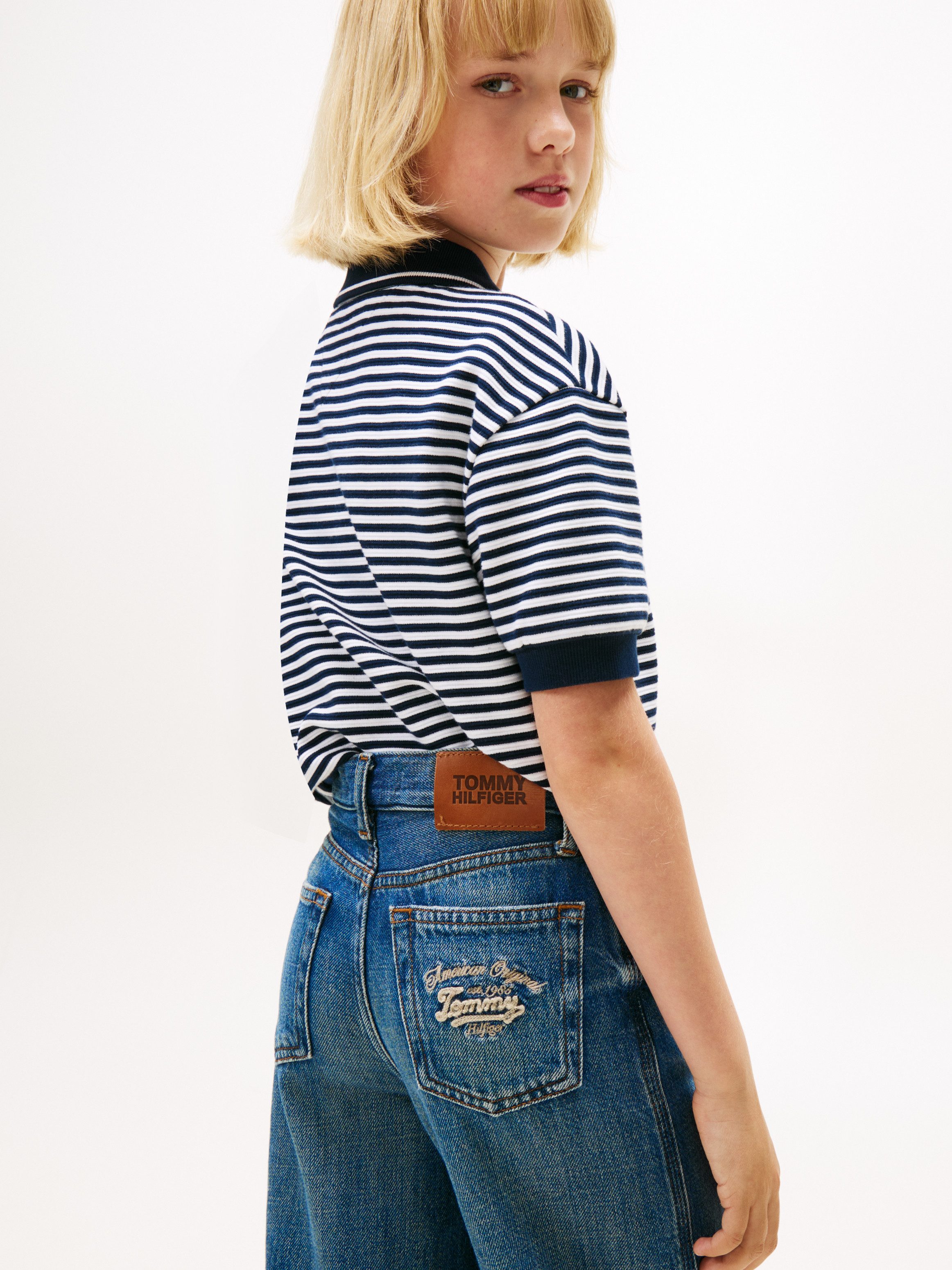 Tommy Hilfiger Wijde jeans Mabel voor kinderen tot 16 jaar