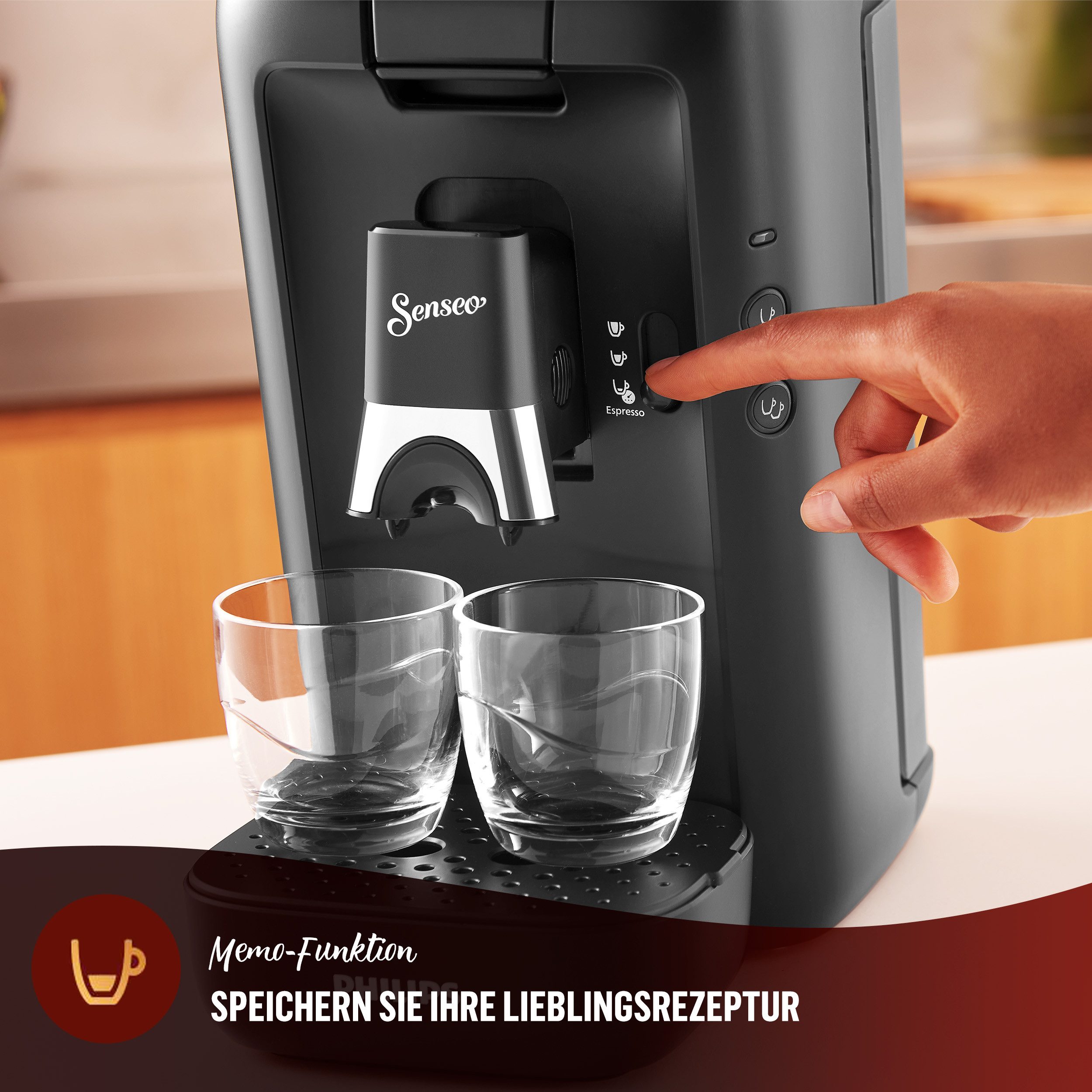 Senseo Koffiepadautomaat Maestro CSA260/60, met drie koffie-instellingen