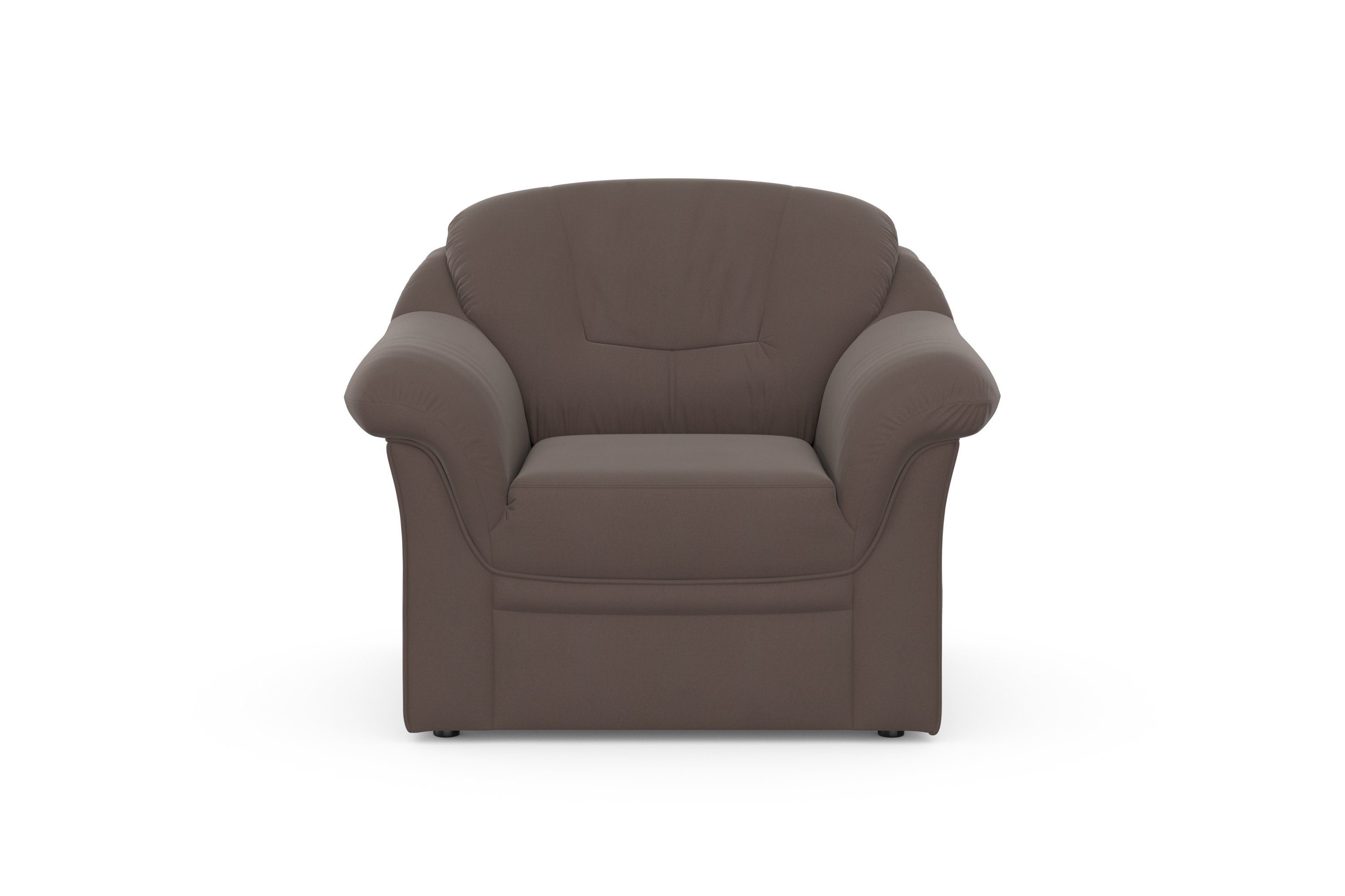 DOMO collection Fauteuil Montana comfortabel en tijdloos, comfortabele armleuningen fauteuils beige