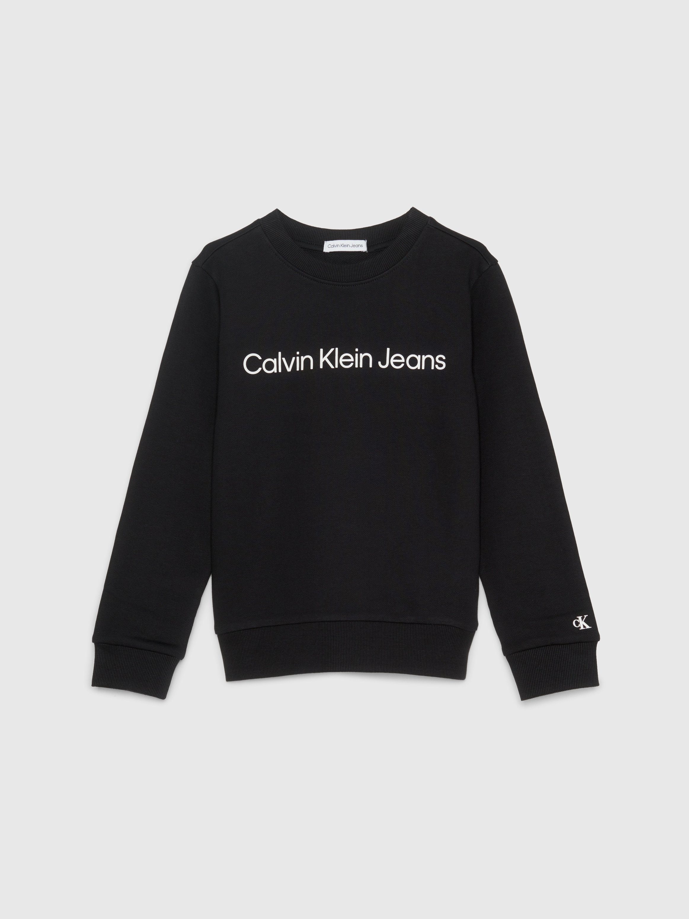 Calvin Klein Sweatshirt INST. LOGO REGULAR CN voor kinderen tot 16 jaar