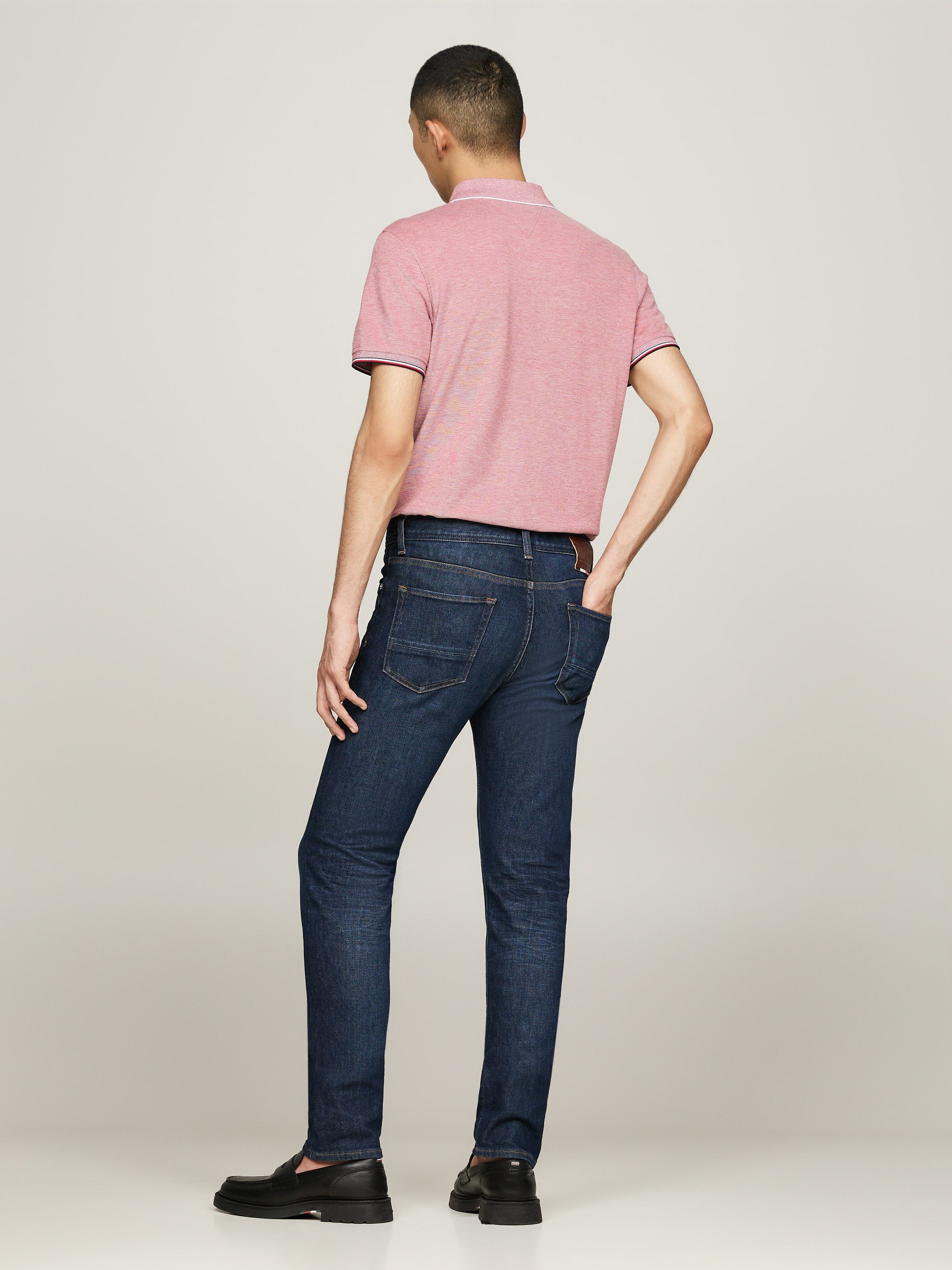 Tommy Hilfiger Slim fit jeans SLIM BLEECKER PSTR CROW BLACK