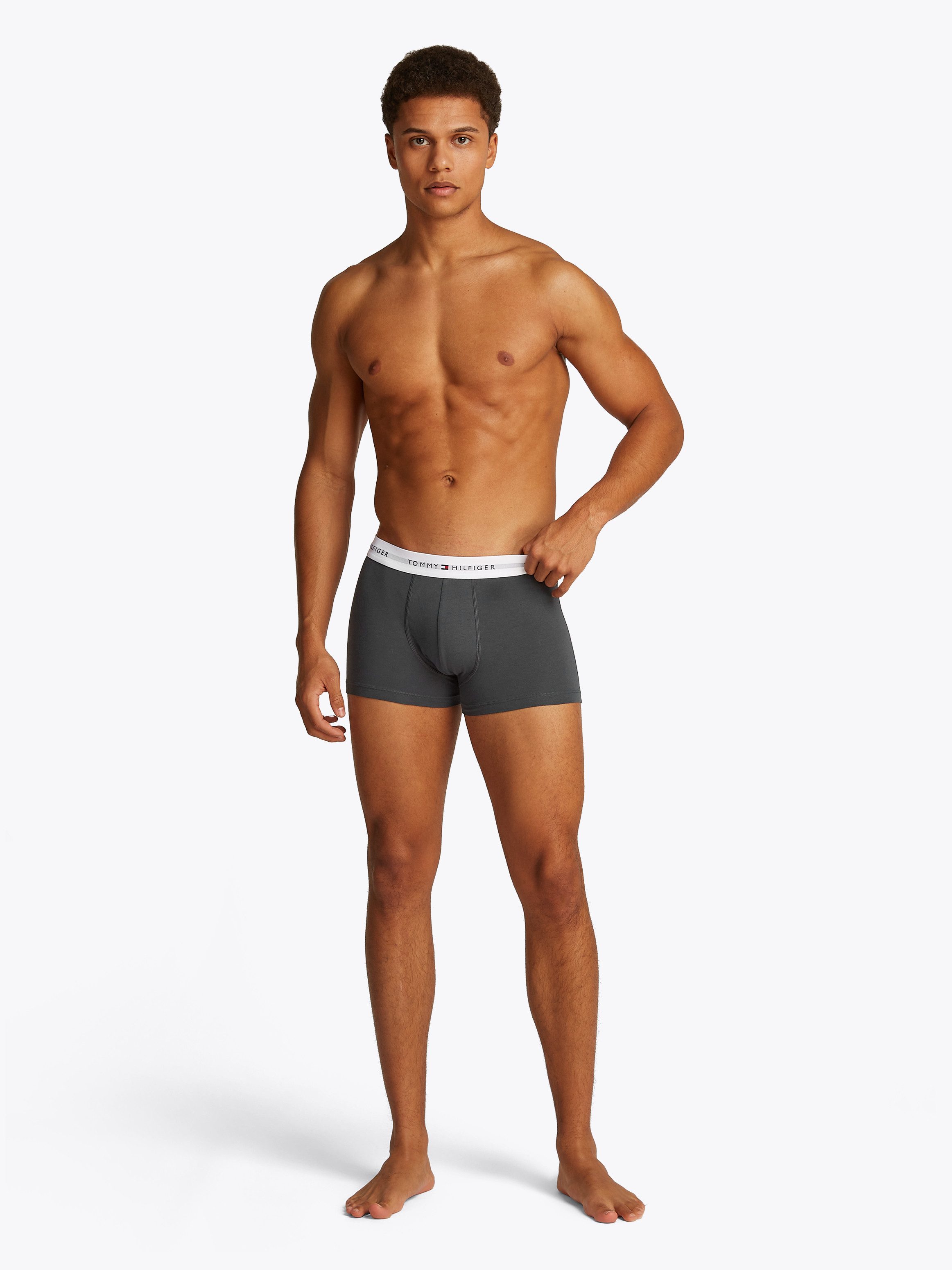 Tommy Hilfiger Underwear Boxershort 5P TRUNK met logoband (5 stuks Set van 5)