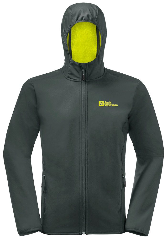 Jack Wolfskin Softshell-jack BORNBERG HOODY M