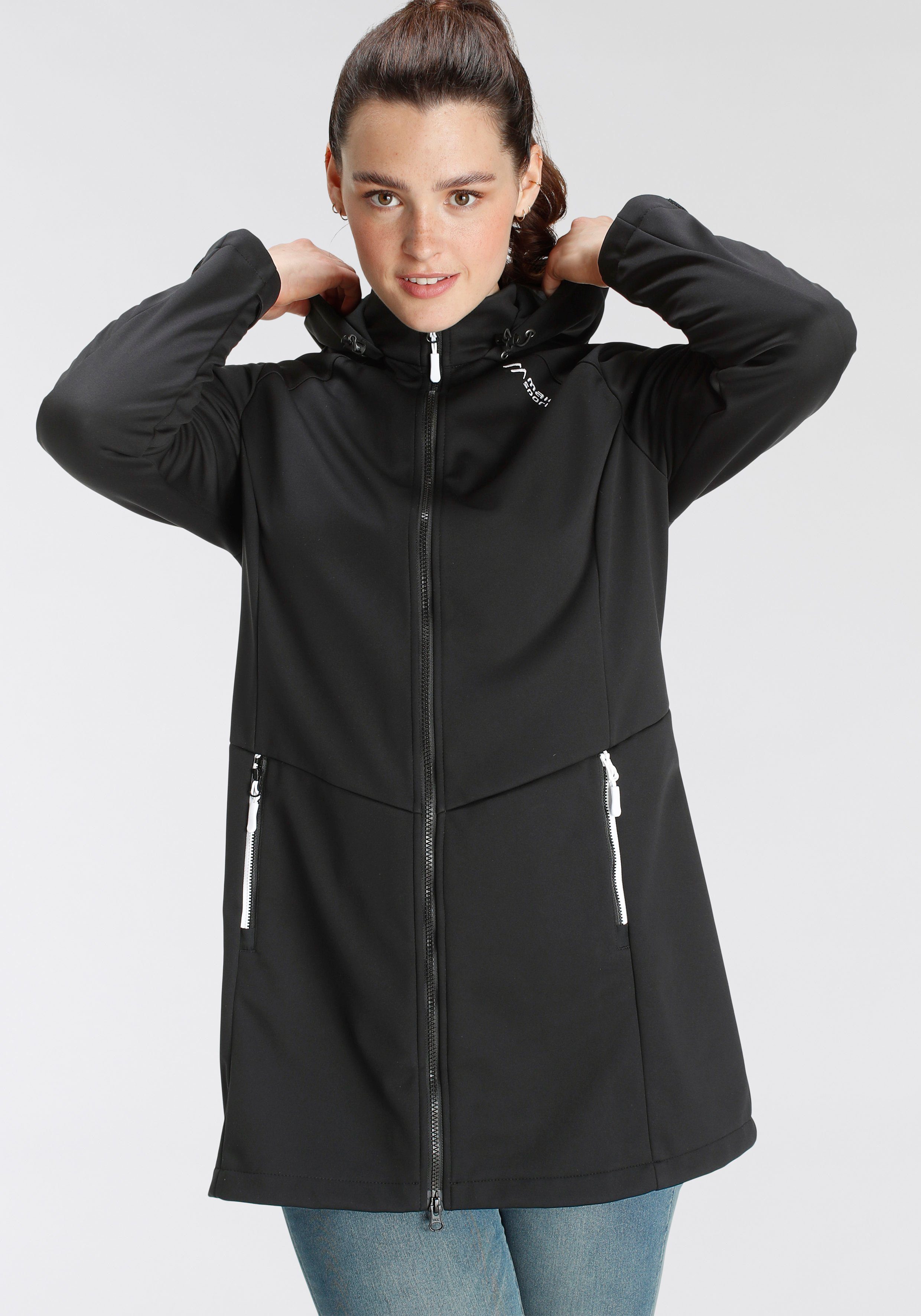 Maier Sports Softshell-parka Softshellmantel dames