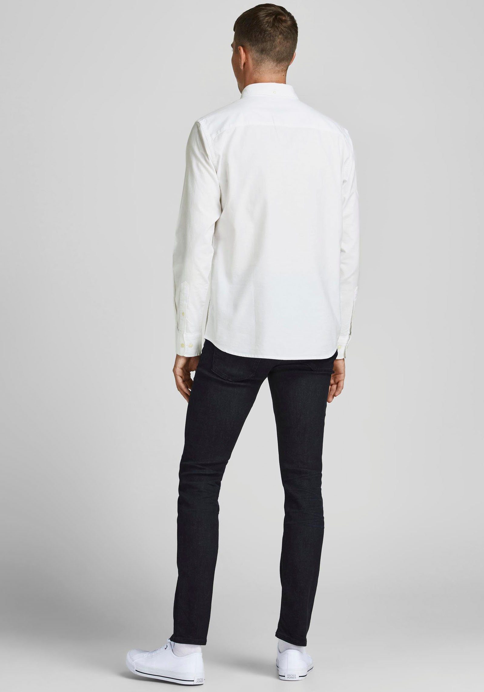 Jack & Jones Overhemd met lange mouwen BROOK OXFORD met button-downkraag