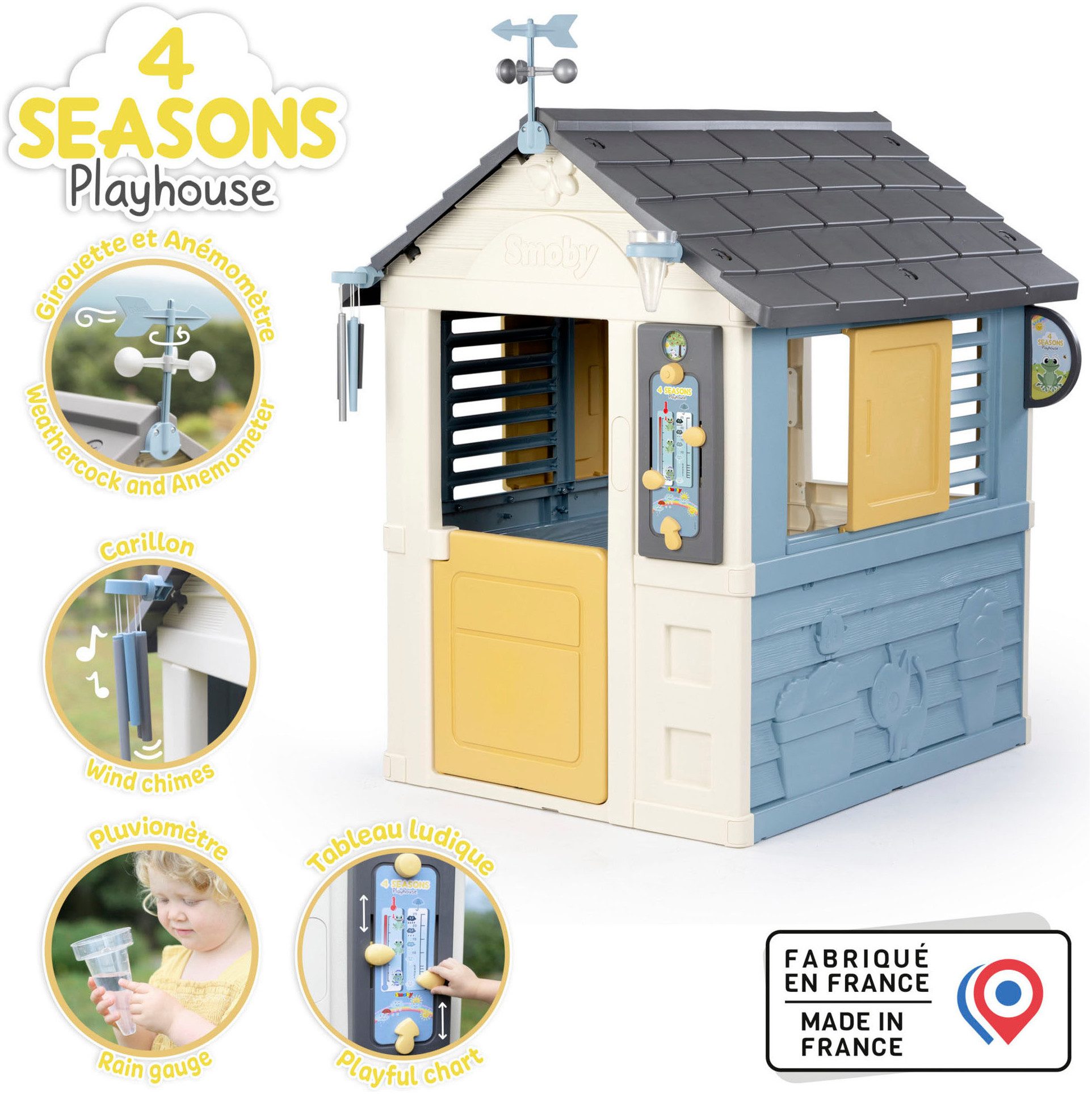 Smoby Speelhuis 4-Seasons