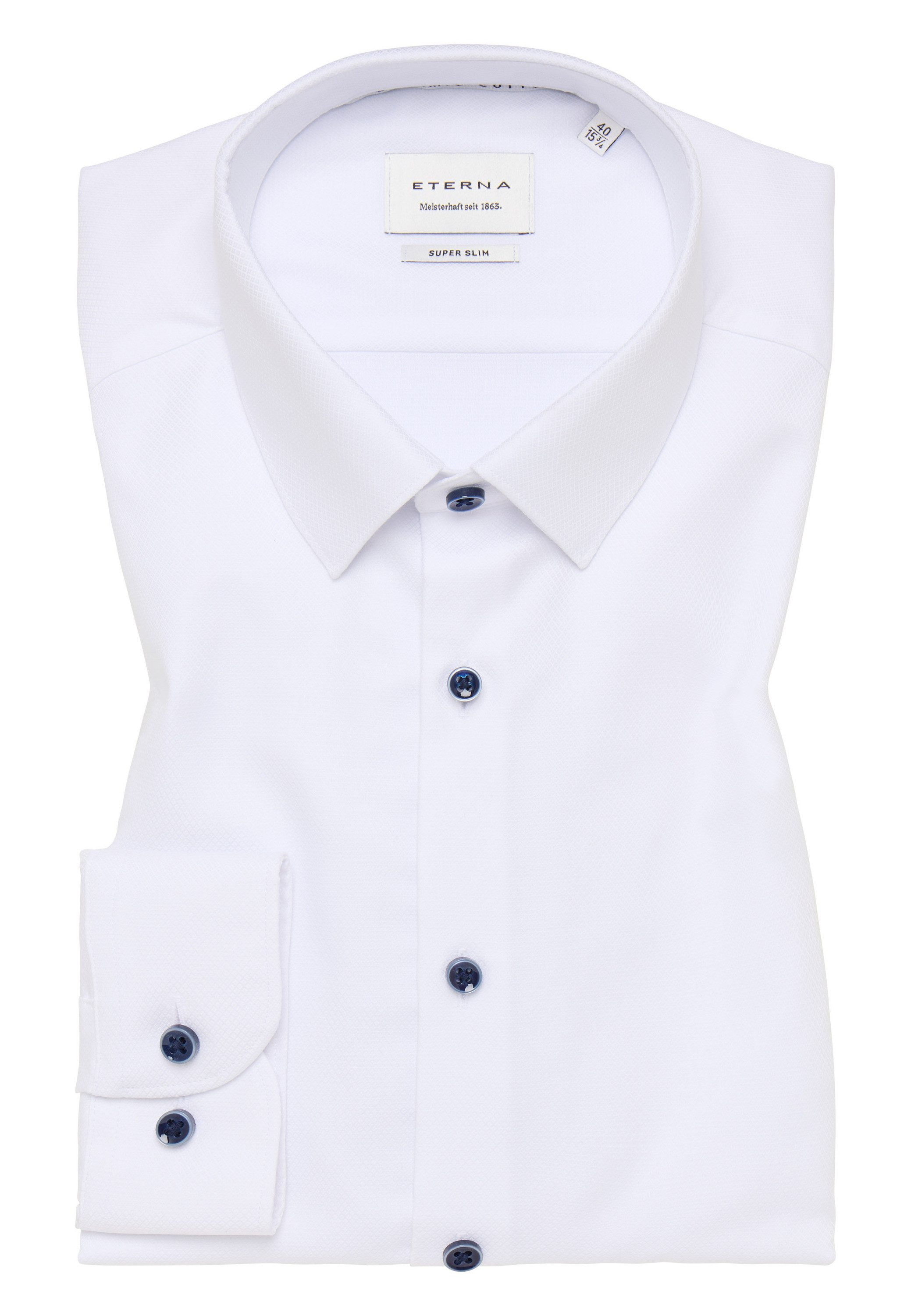 Eterna Overhemd met lange mouwen SUPER SLIM